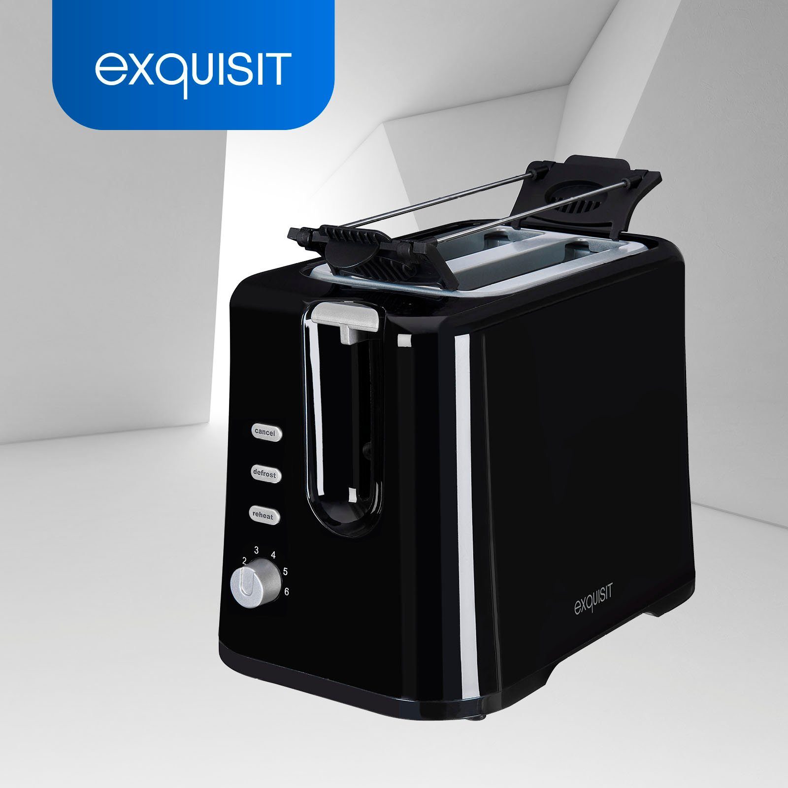 exquisit Toaster TA 3102 swi, 870 W – Bild 2 von 5
