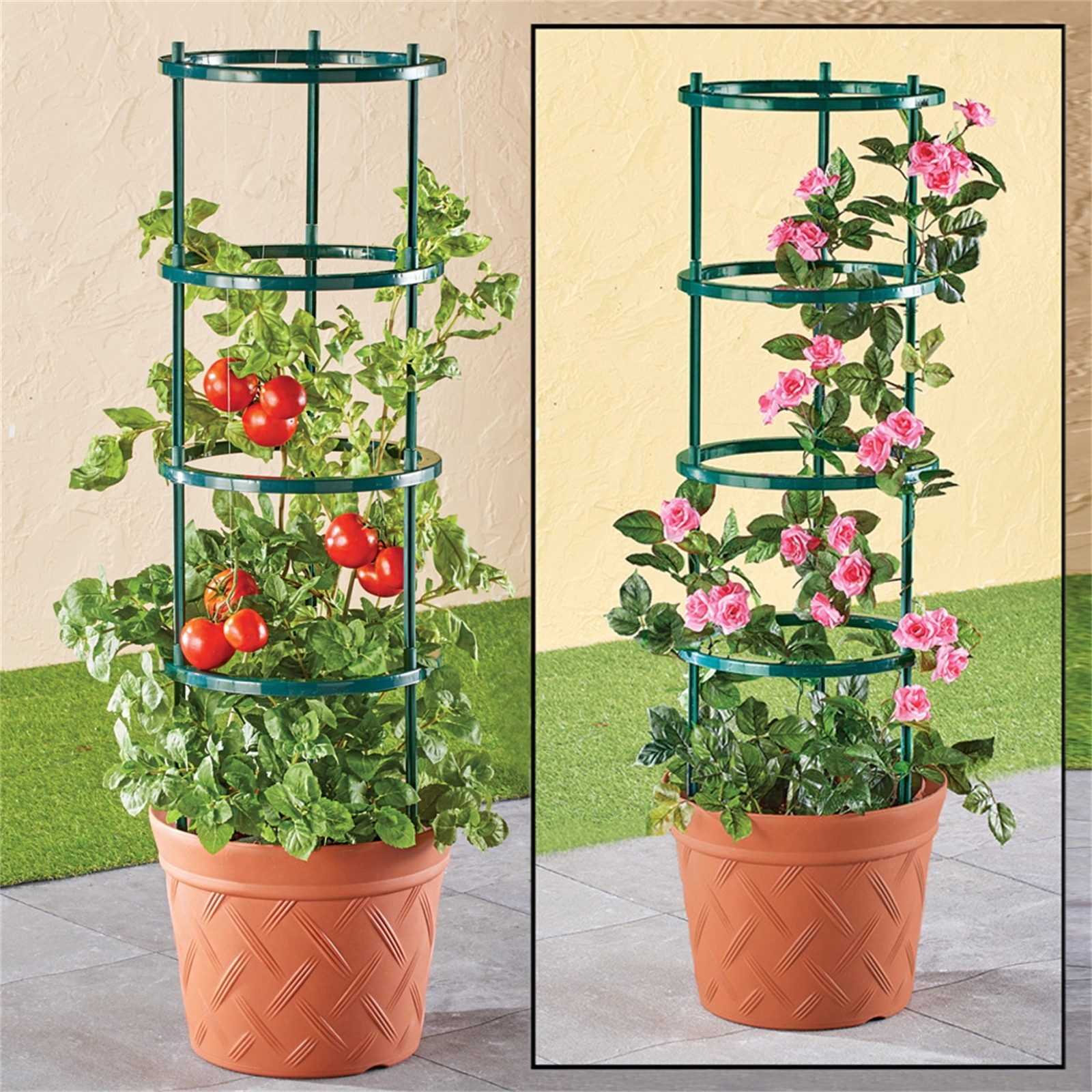 HTI-Living Pflanzkübel Pflanztopf Nessa Terracotta mit günstig online kaufen