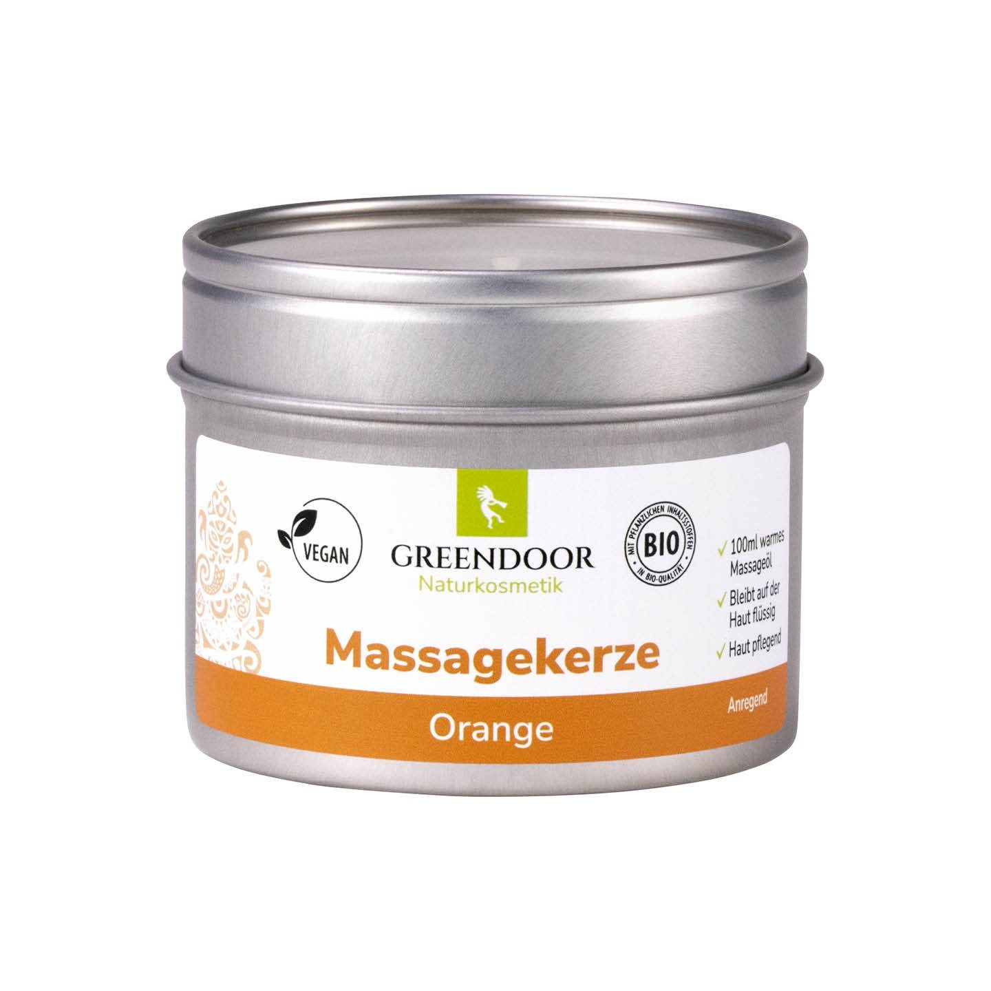 Massagekerze Orange Massagekerze GREENDOOR