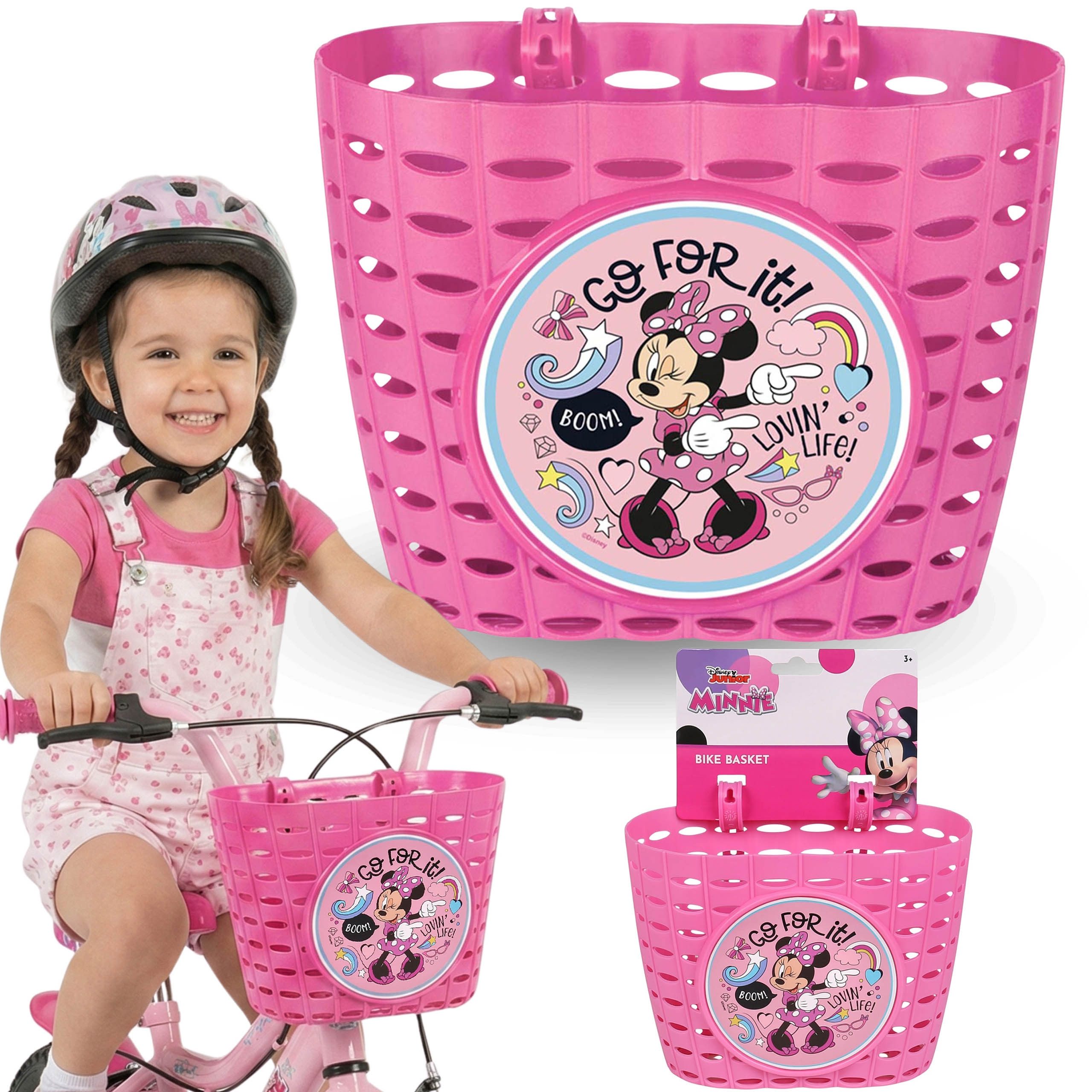 Sarcia.eu Fahrradkorb DISNEY Minnie Mouse Lenkerkorb 20x15x16 cm für Fahrrad