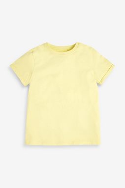 Next T-Shirt Einfarbige T-Shirts in Pastelltönen, 7er-Pack (7-tlg)
