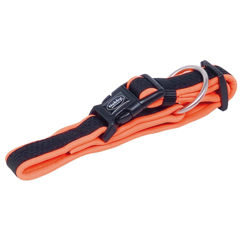 Nobby Hunde-Halsband Halsband Mesh Preno neonorange