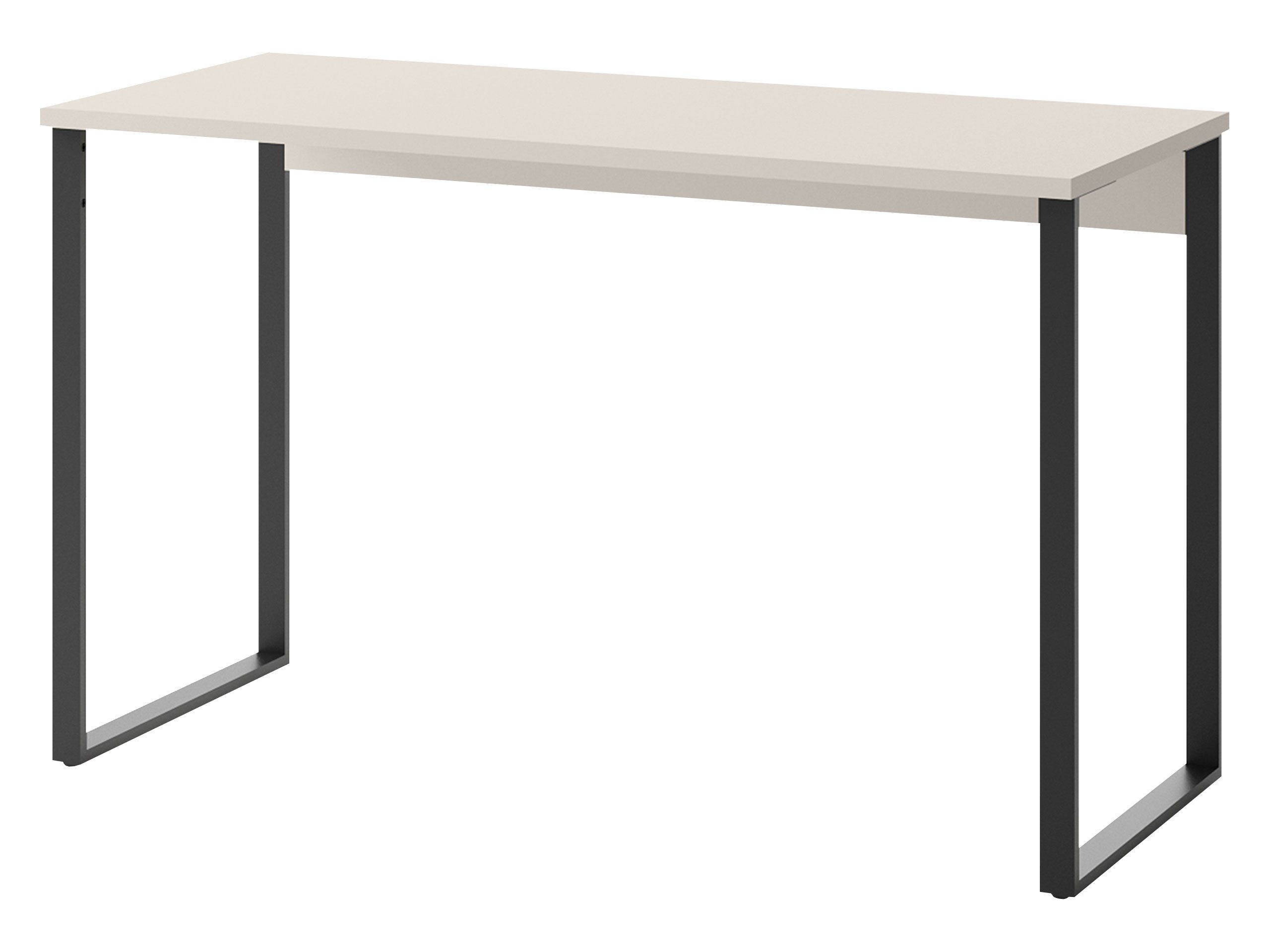 MIRJAN24 Schreibtisch Sigma SG08, Metallbeine, 125x55x77 cm