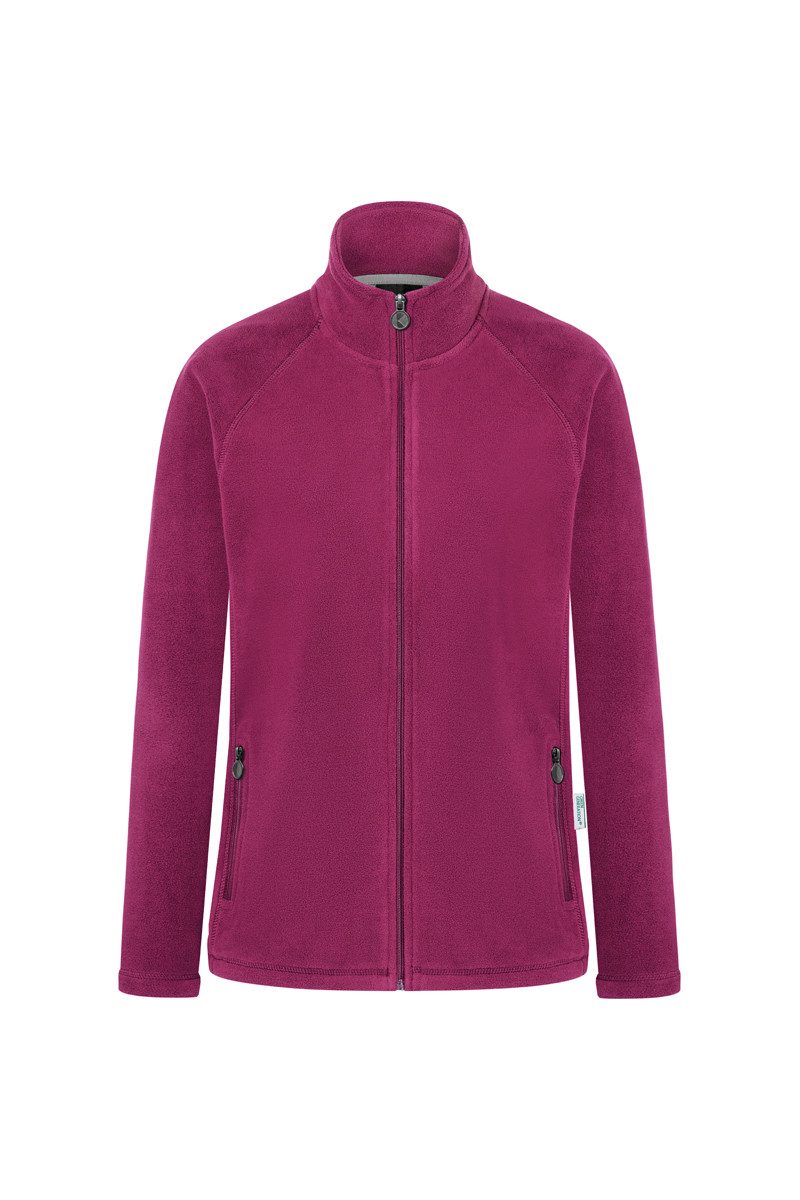Karlowsky Fashion Fleecejacke KARLOWSKY Damen Workwear Fleecejacke WARM-UP Regular Fuchsia