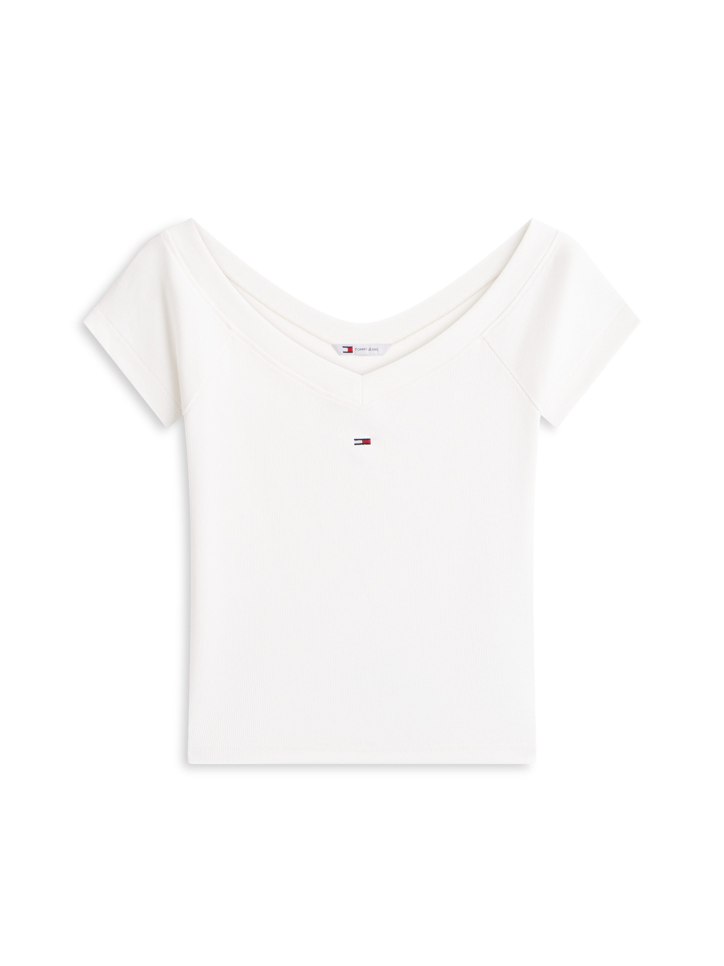 Kurzarmshirt TJW SLIM OFF SHOULDER RIB SS TOP