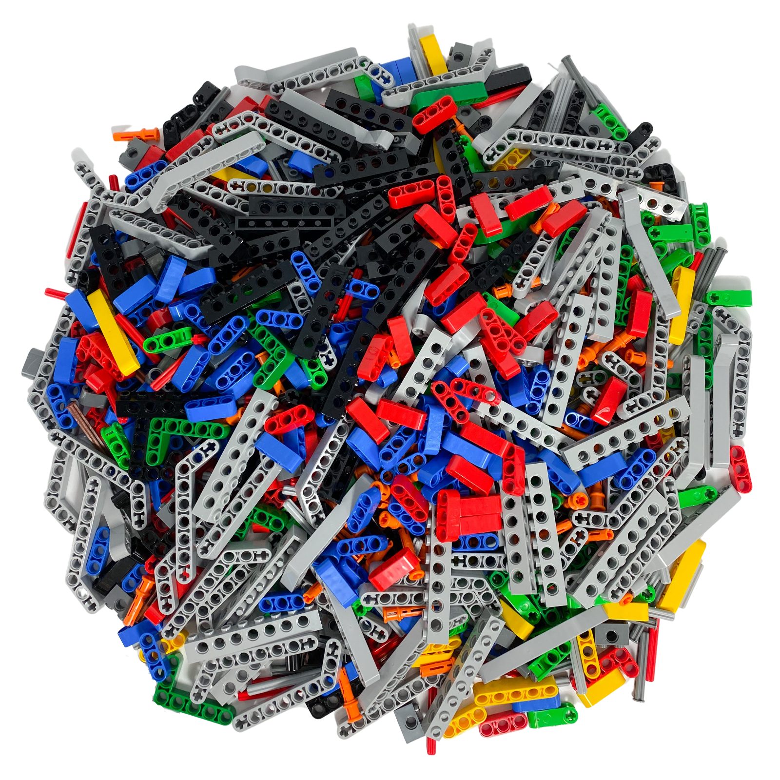 LEGO® Spielbausteine LEGO® Technik Lochstangen Verbinder Pins Mix NEU! Menge 200x, (Creativ-Set, 200 St), Made in Europe