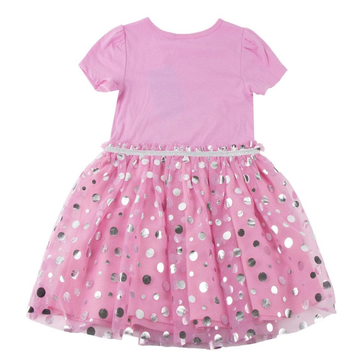 Disney Minnie Mouse Sommerkleid Kinder Jersey Kleid Baumwolle Sommerkleid (Packung, Einteilig) – Bild 2 von 4