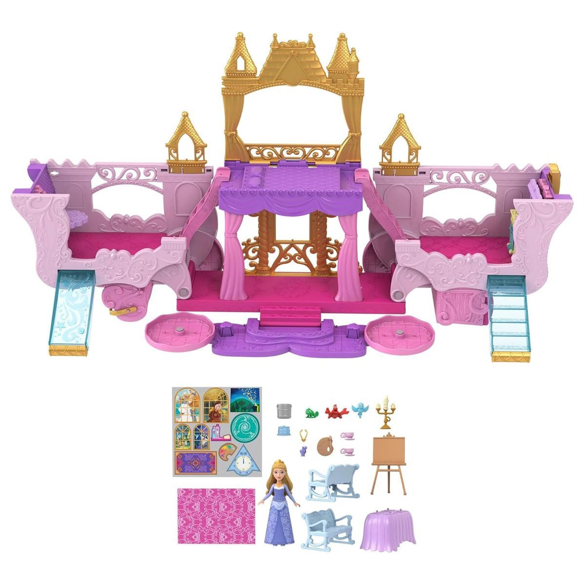 Mattel® Puppen Accessoires-Set Mattel HWX17 - Disney Princess - Verwandlung günstig online kaufen