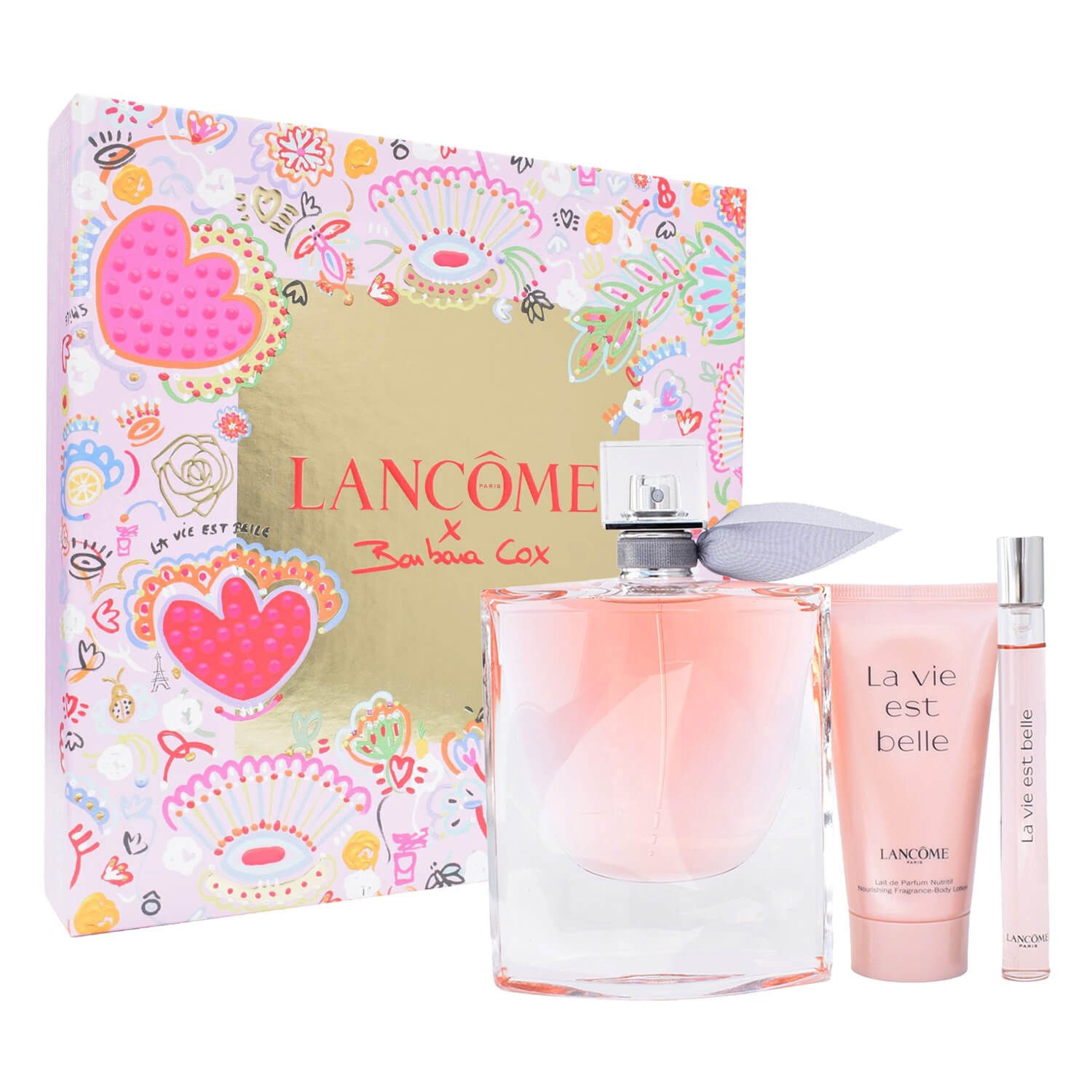 LANCOME Duft-Set La vie est belle 100 ml + 10 ml & Bodylotion Damen Geschenkset