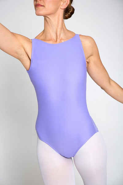 tanzmuster Body Damen Ballettanzug Birte mit Cut-out Rücken Klippverschluss im Nacken