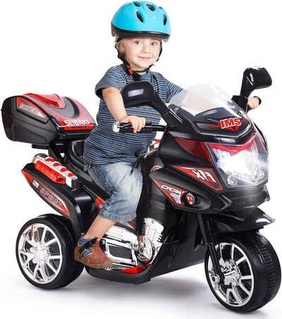 KOMFOTTEU Elektro-Kindermotorrad mit 3 Rädern, für Kinder von 3 bis 7 Jahre alt, bis zu 25 kg