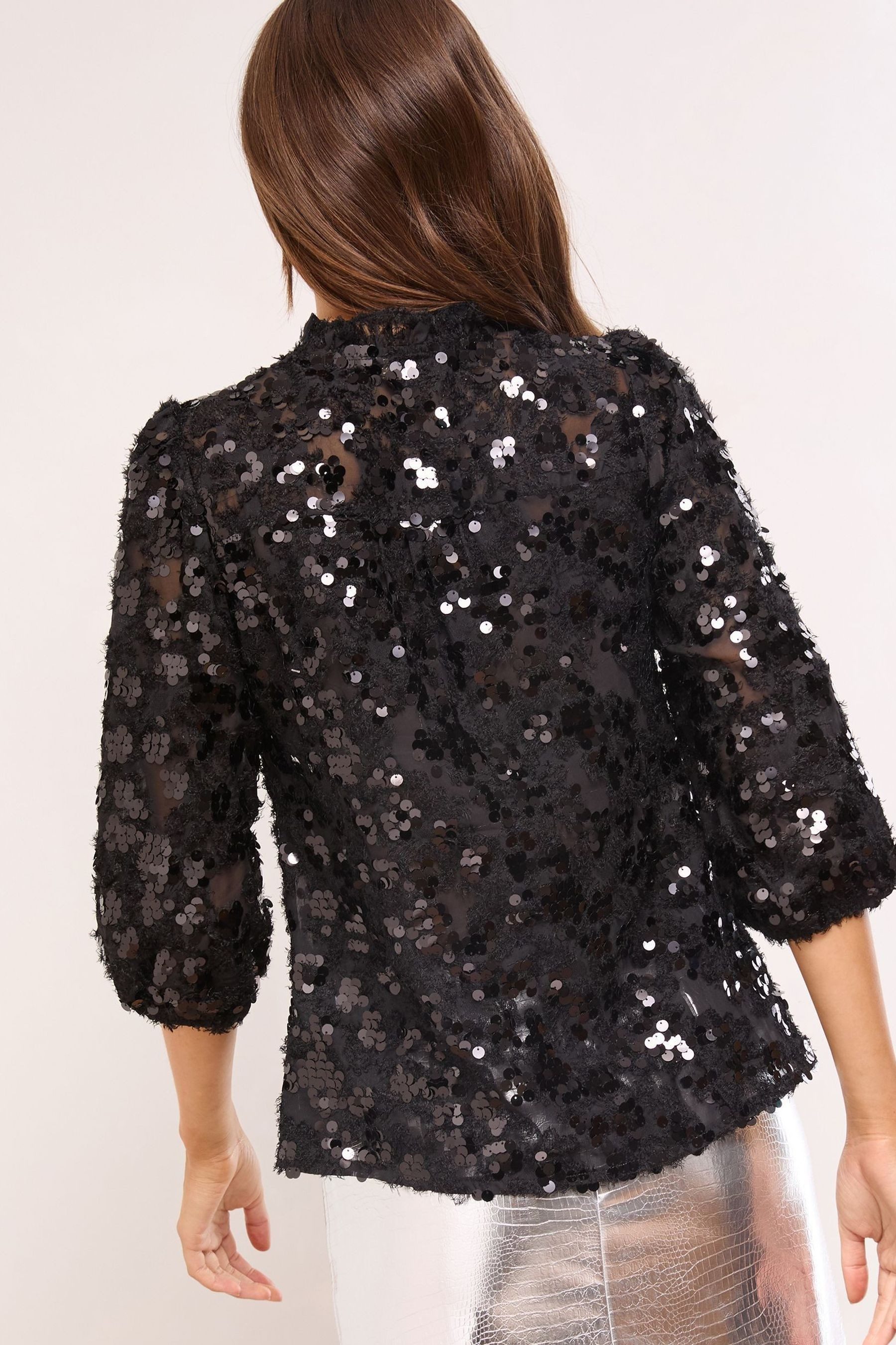 LIPSY Langarmbluse Oberteil mit 3/4-Ärmeln, Regular (1-tlg) günstig online kaufen