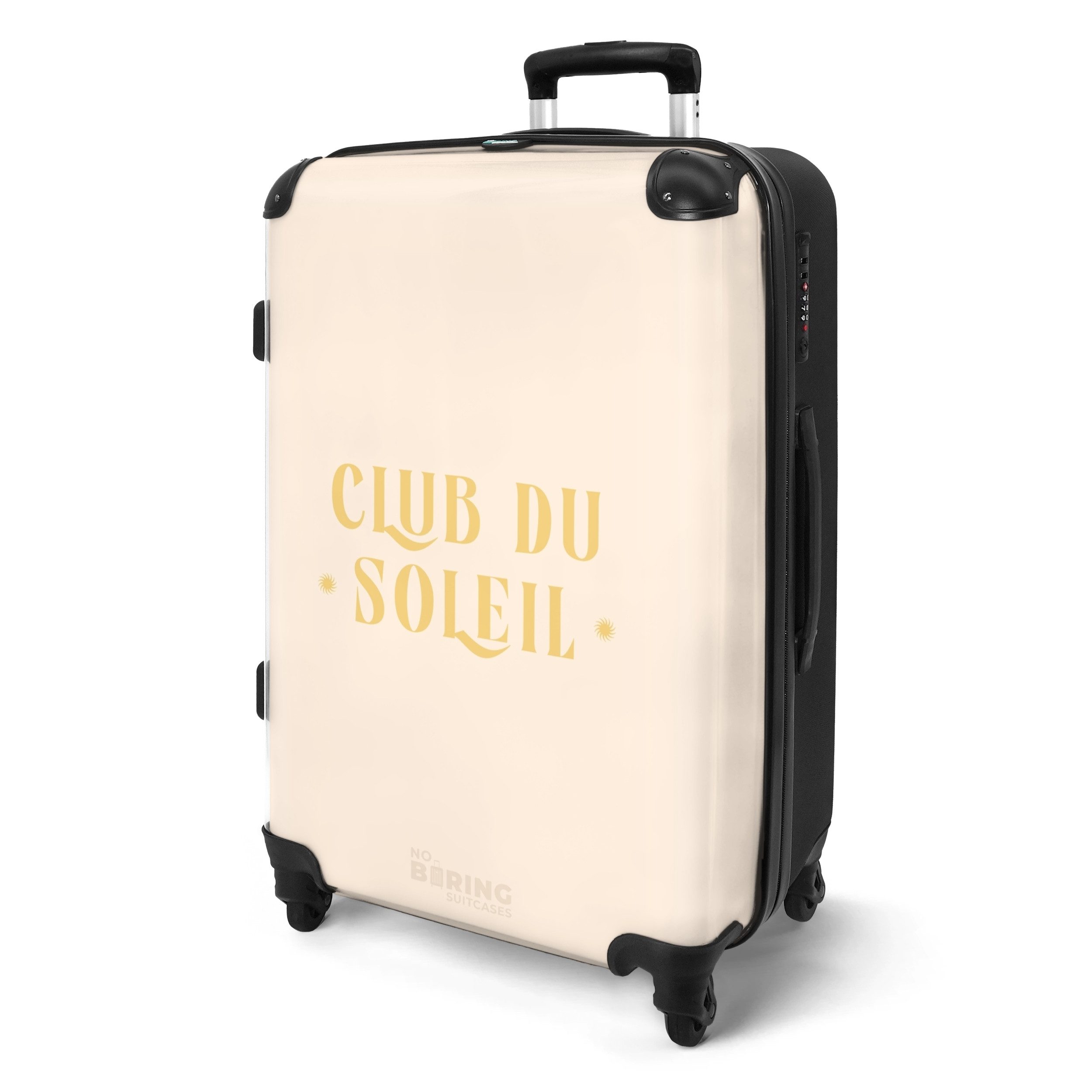 NoBoringSuitcases.com© Hartschalen-Trolley Das Zitat "club du günstig online kaufen