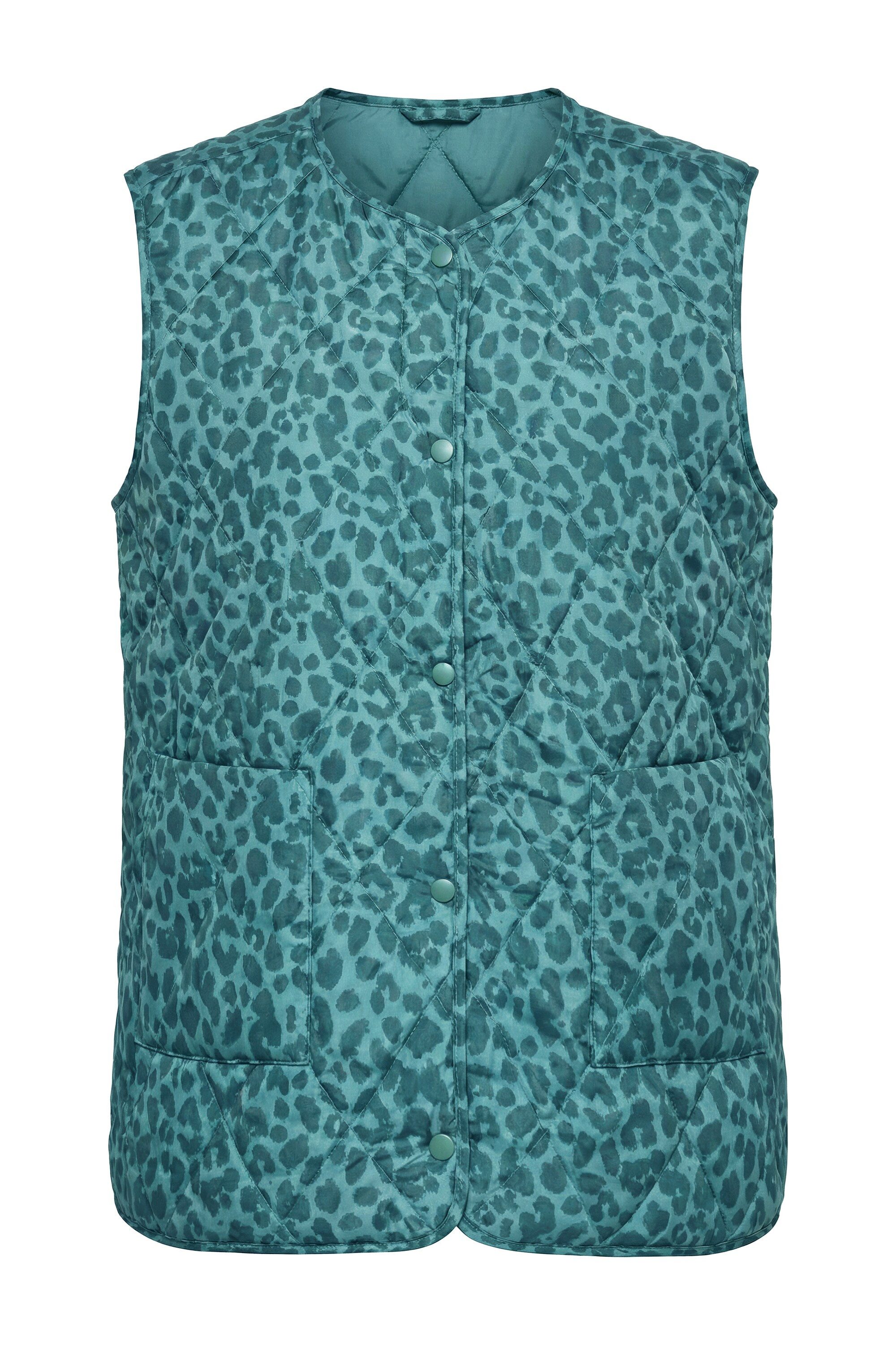 Studio Untold Steppweste Steppweste Oversize Shape Lightstepp Leo