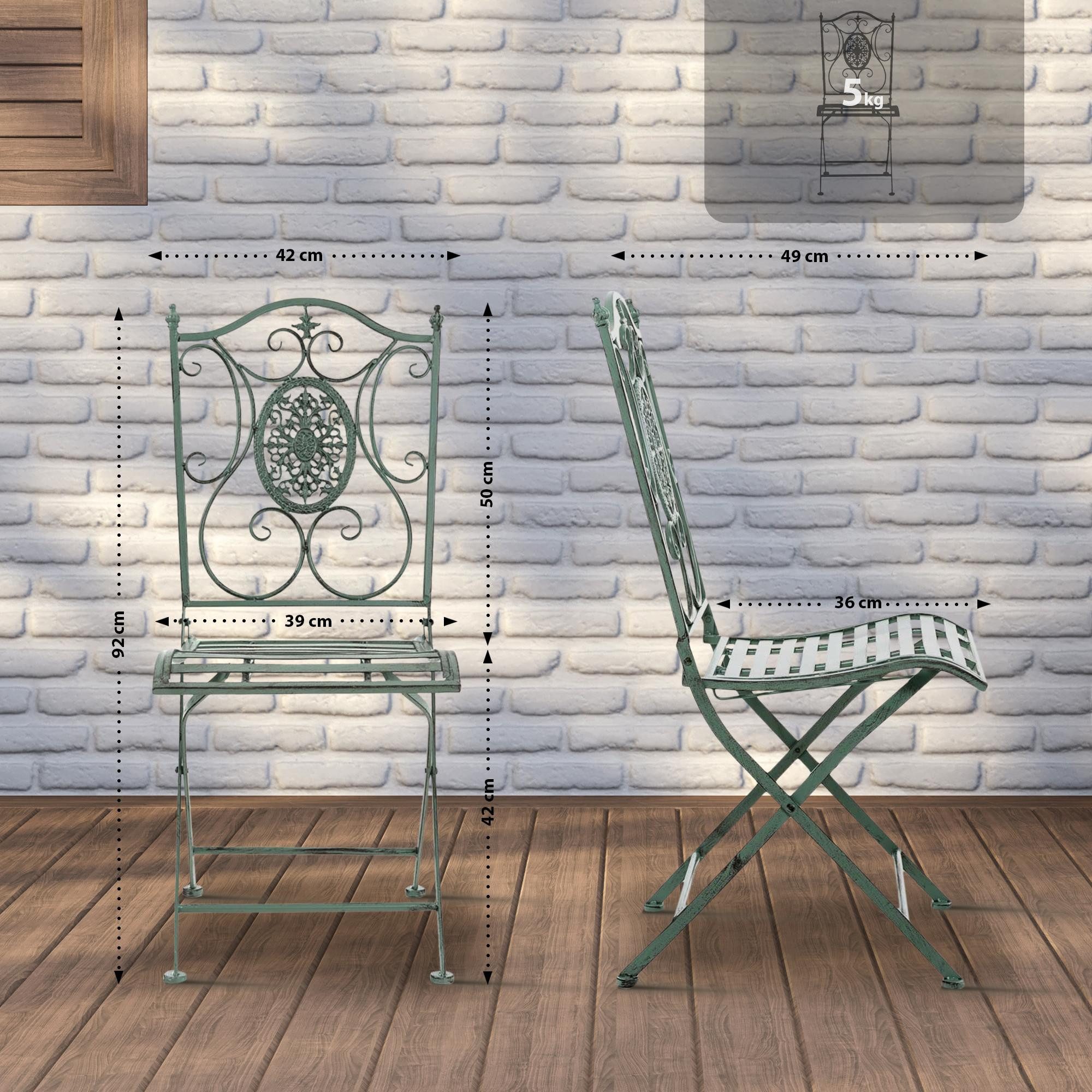 CLP Gartenstuhl Sibell, mit edlen Verzierungen günstig online kaufen
