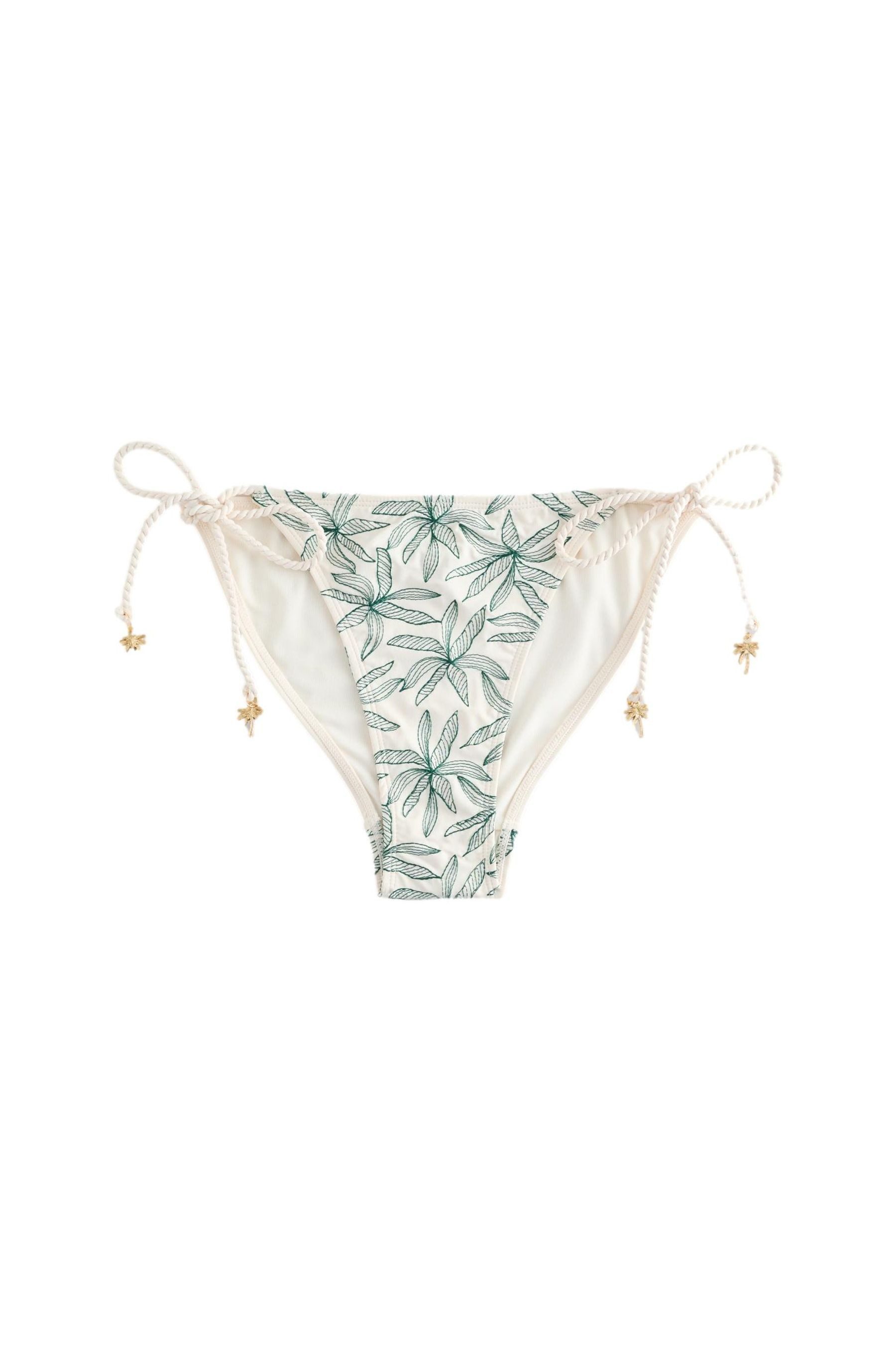Next Bikini-Hose Verzierte Bikinihose mit seitlicher Bindung (1-St) günstig online kaufen