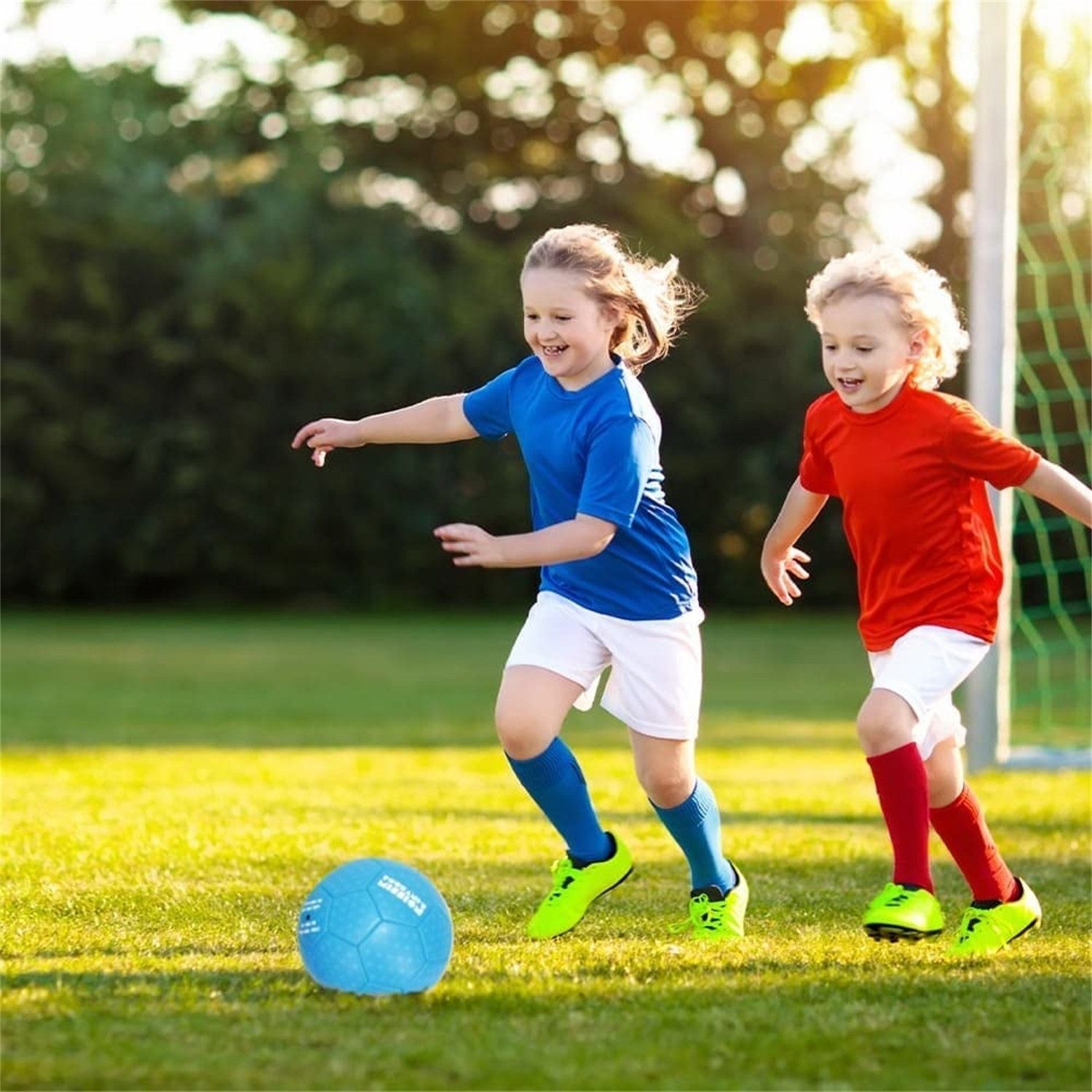 JOHNTOY Fußball B0908 Sport Active Fußbal, blau