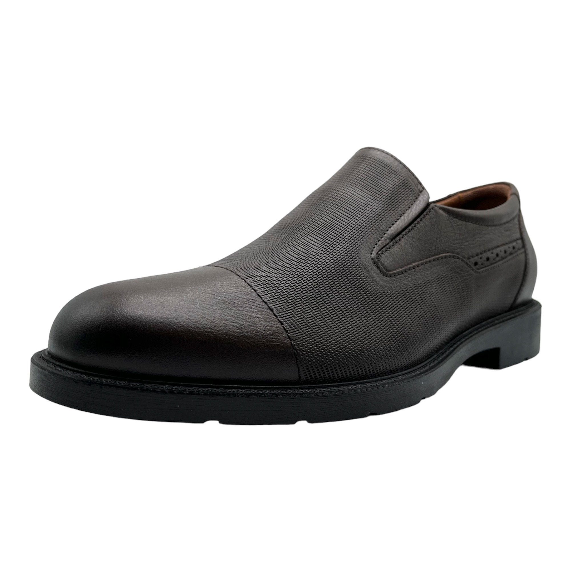 Schlupfschuh mit Eleganter Naht, Anzugschuh, Halbschuh Slipper