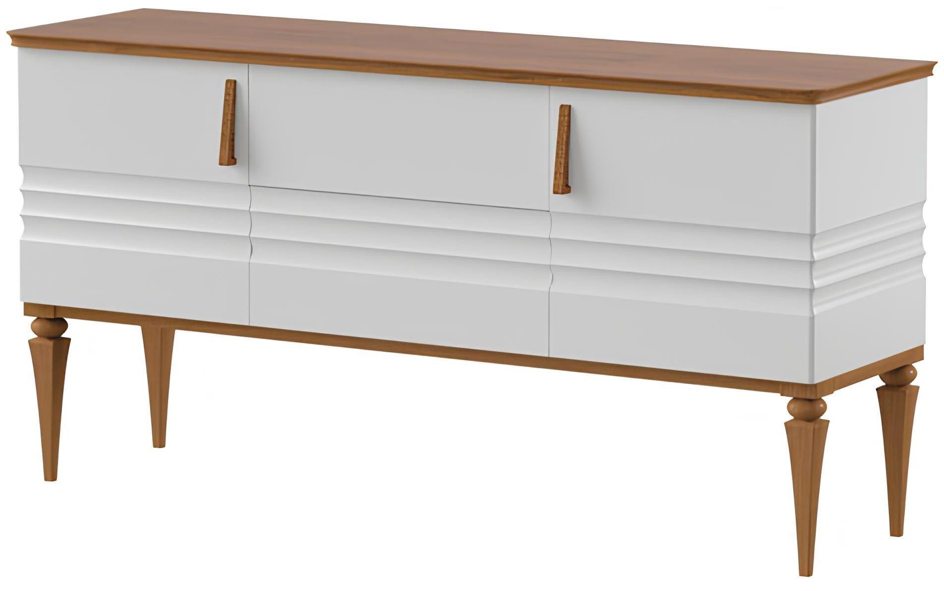 Xlmoebel TV-Schrank TO-K3 TV Lowboard in modernem Design mit Stauraum und Holzoptik (1-St., Model Torino TO-K3) Hergestellt in Europa