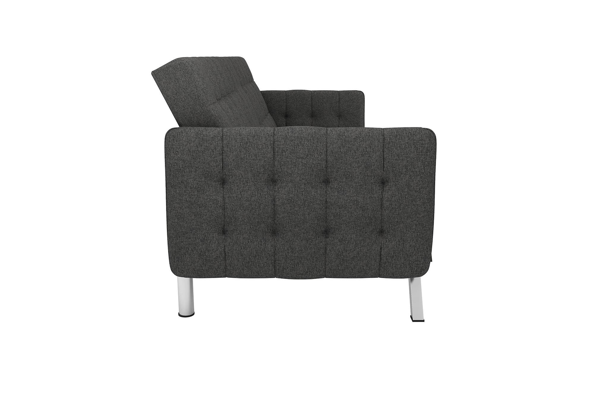 194 Schlafsofa loft24 cm in Breite Emily, Metallbeine chromfarben,