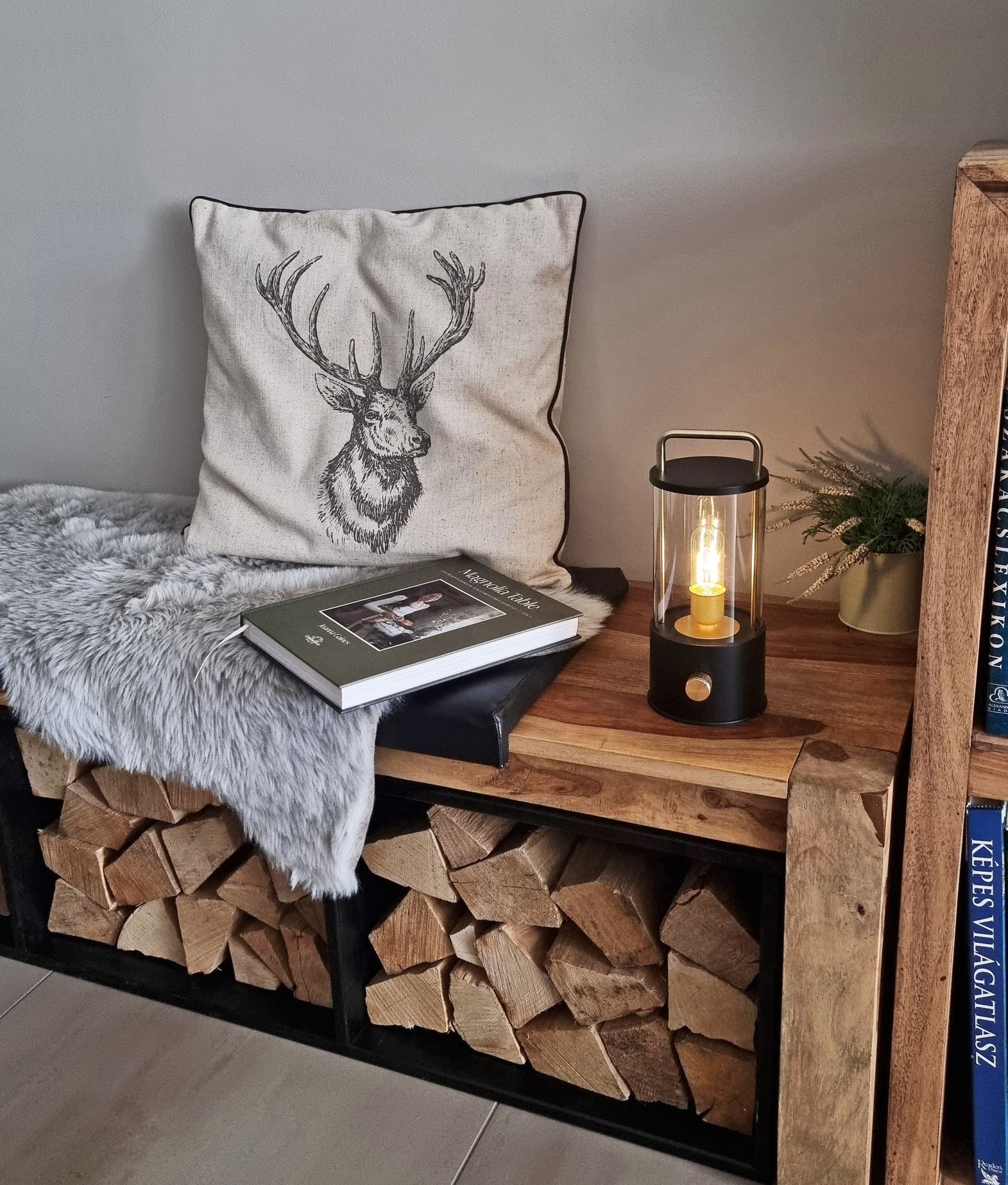 Coen Bakker Deco BV LED Außen-Tischleuchte Tischlampe Dimmbar Akku In-/Outdoor IP44, Stufenlos dimmbar, LED fest verbaut, Warmweiß – Bild 5 von 5