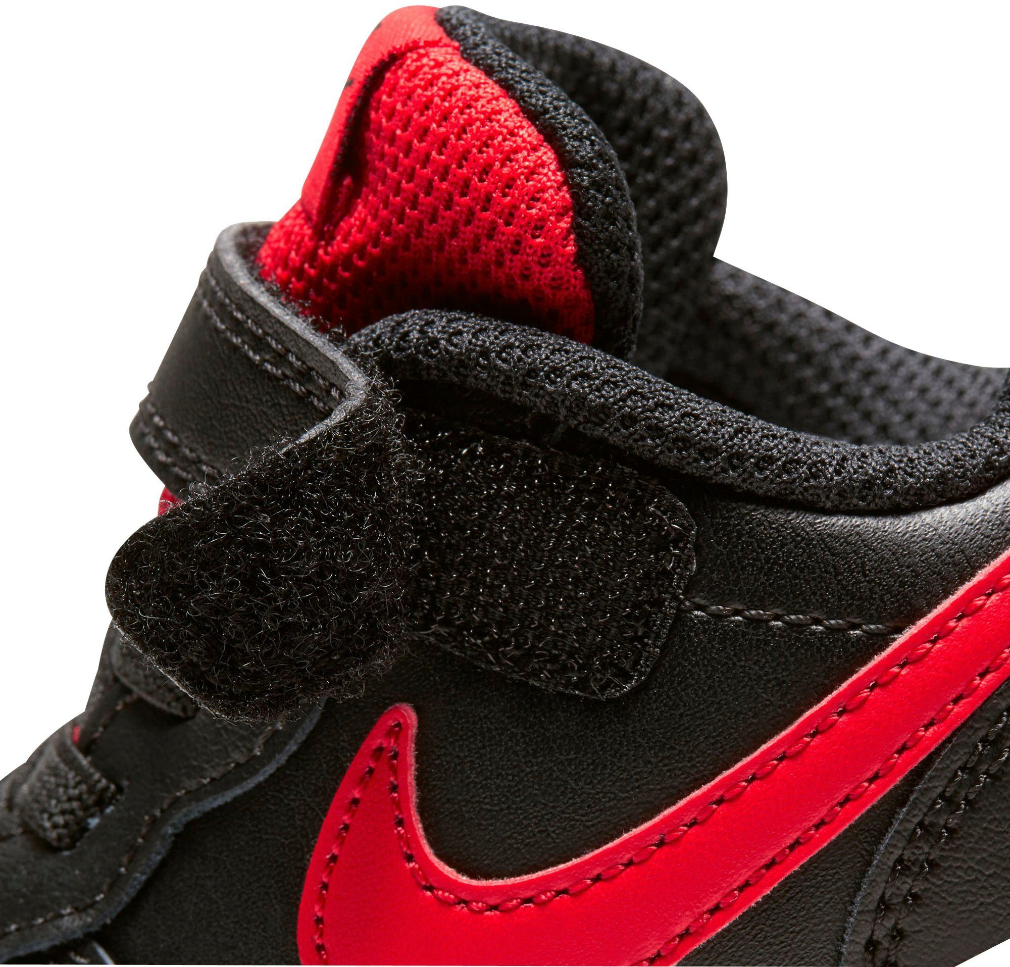 Nike Spuren Borough 2 des den Court auf 1 Air Low Design Sneaker Force Sportswear