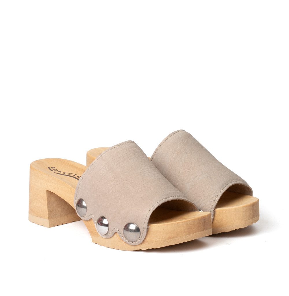Softclox HENRIKE Buttero taupe (natur) Pantolette