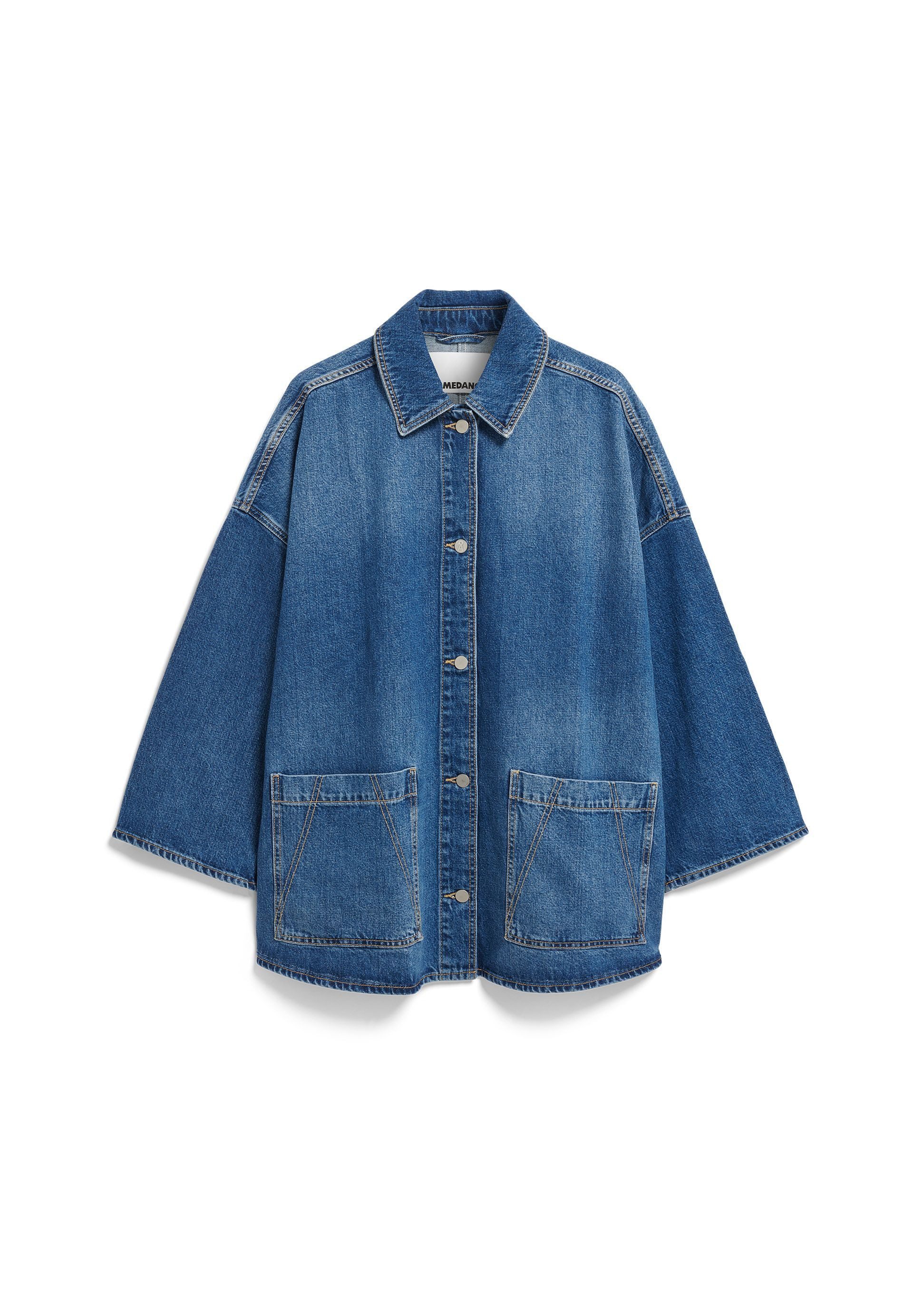 Armedangels Jeansjacke DRAAPY DENIM Jeansjacke aus TENCEL™ Lyocell Mix Oversized Fit