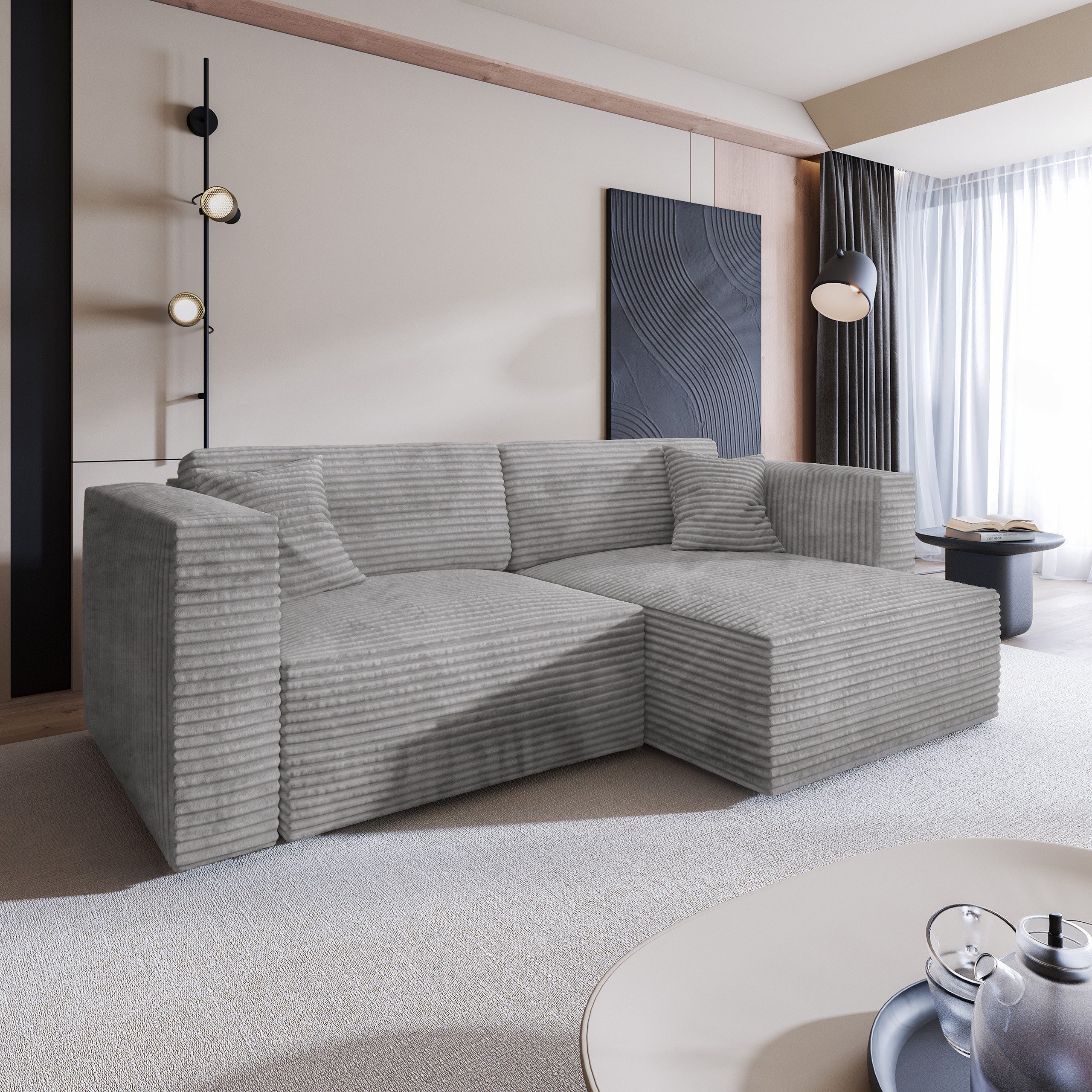 Masseno Ecksofa NERIO mit Schlaffunktion L-Form, günstig online kaufen