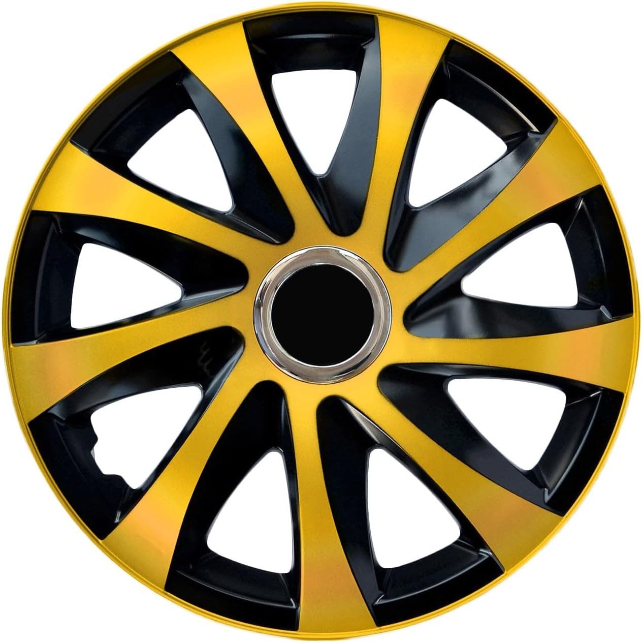 NRM Radkappe DRIFT Extra 13 Zoll in Gold, 13 in Zoll, (4-St) Radzierblenden für Stahlfelgen Колпаки Satz 4er Set 13"