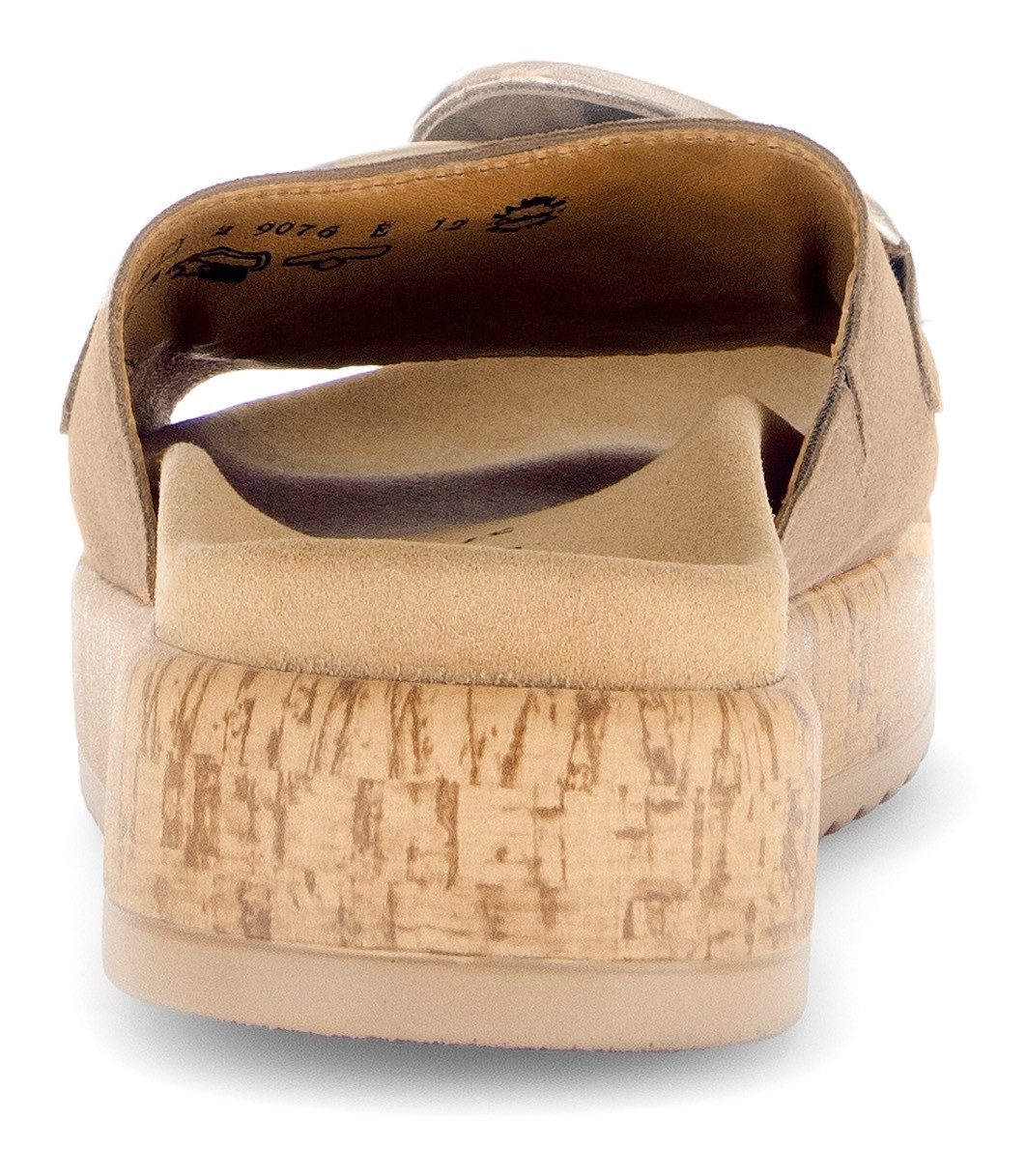 Gabor Pantolette, Plateau, Sommerschuh, Schlupfschuh mit günstig online kaufen