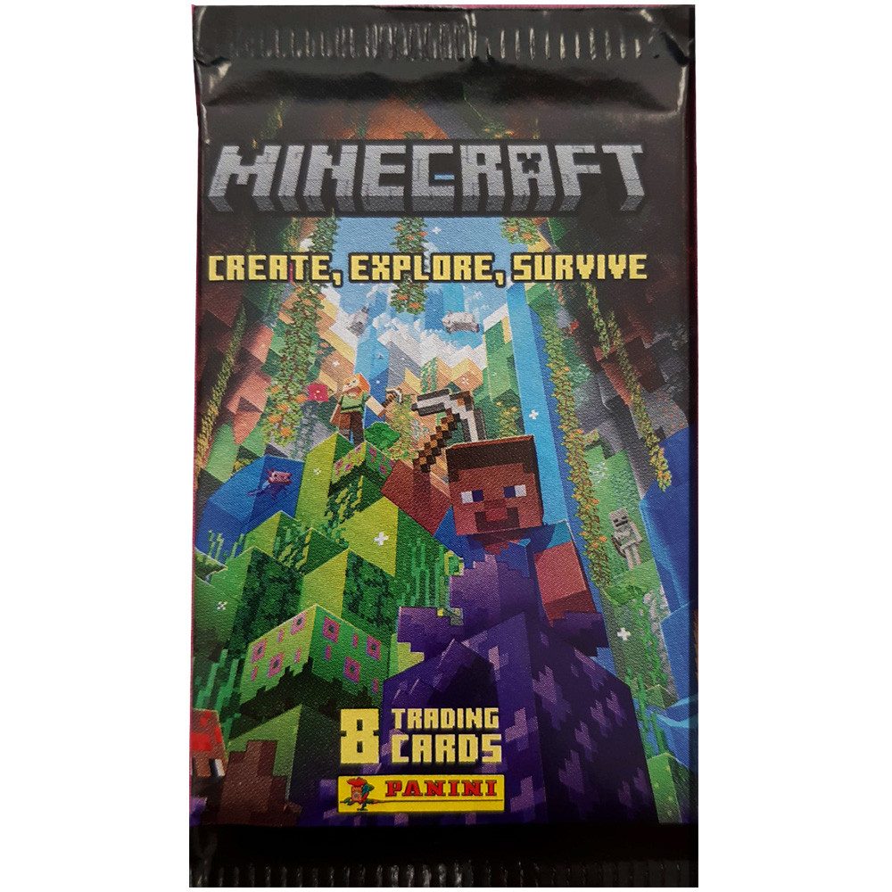 Minecraft Sammelkarte Minecraft - Create Explore Survive Serie 3 Trading Cards - 1 Booster