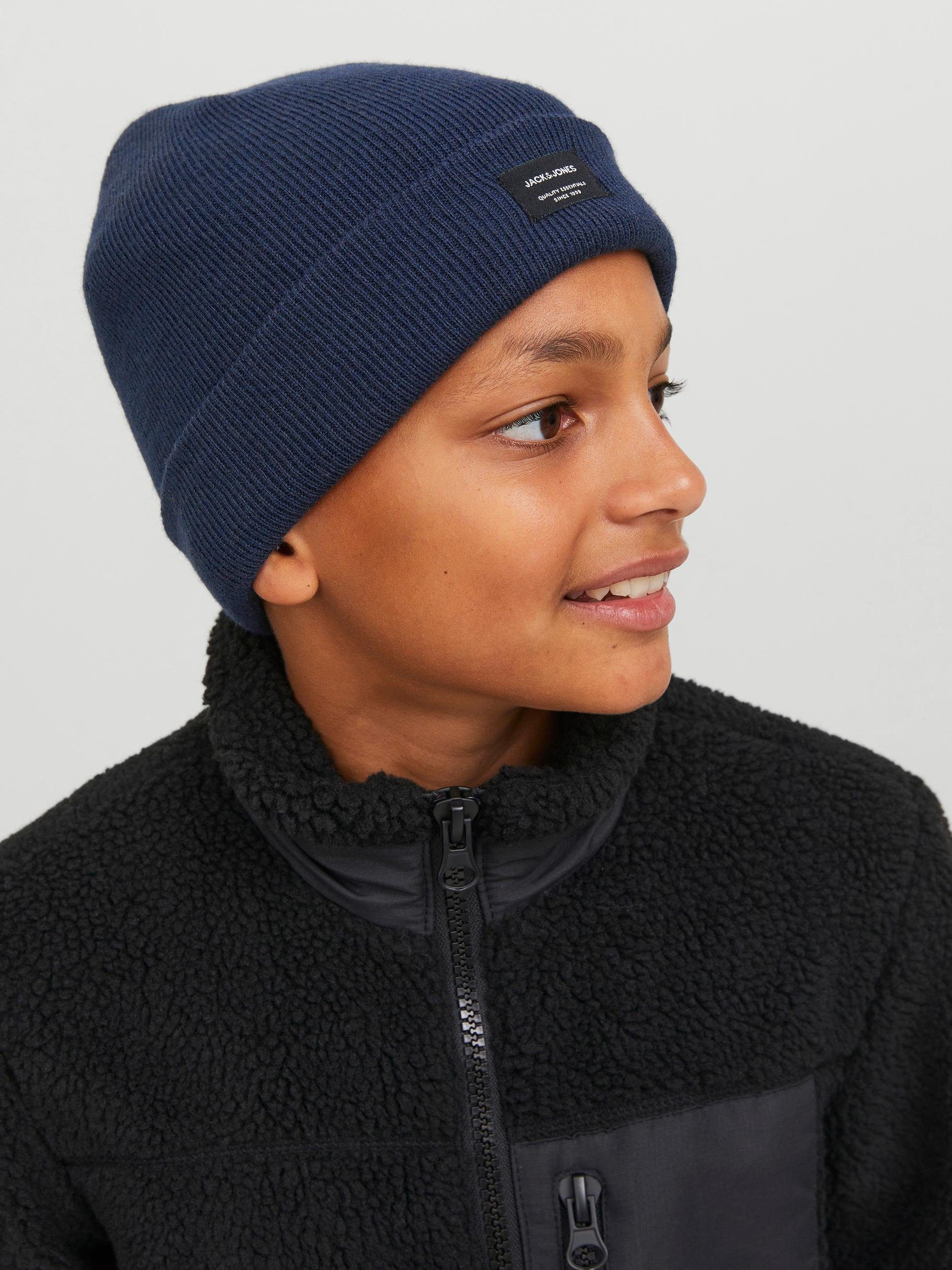 Jack & Jones JACDNA Junior Blazer BEANIE Navy JNR Beanie SN