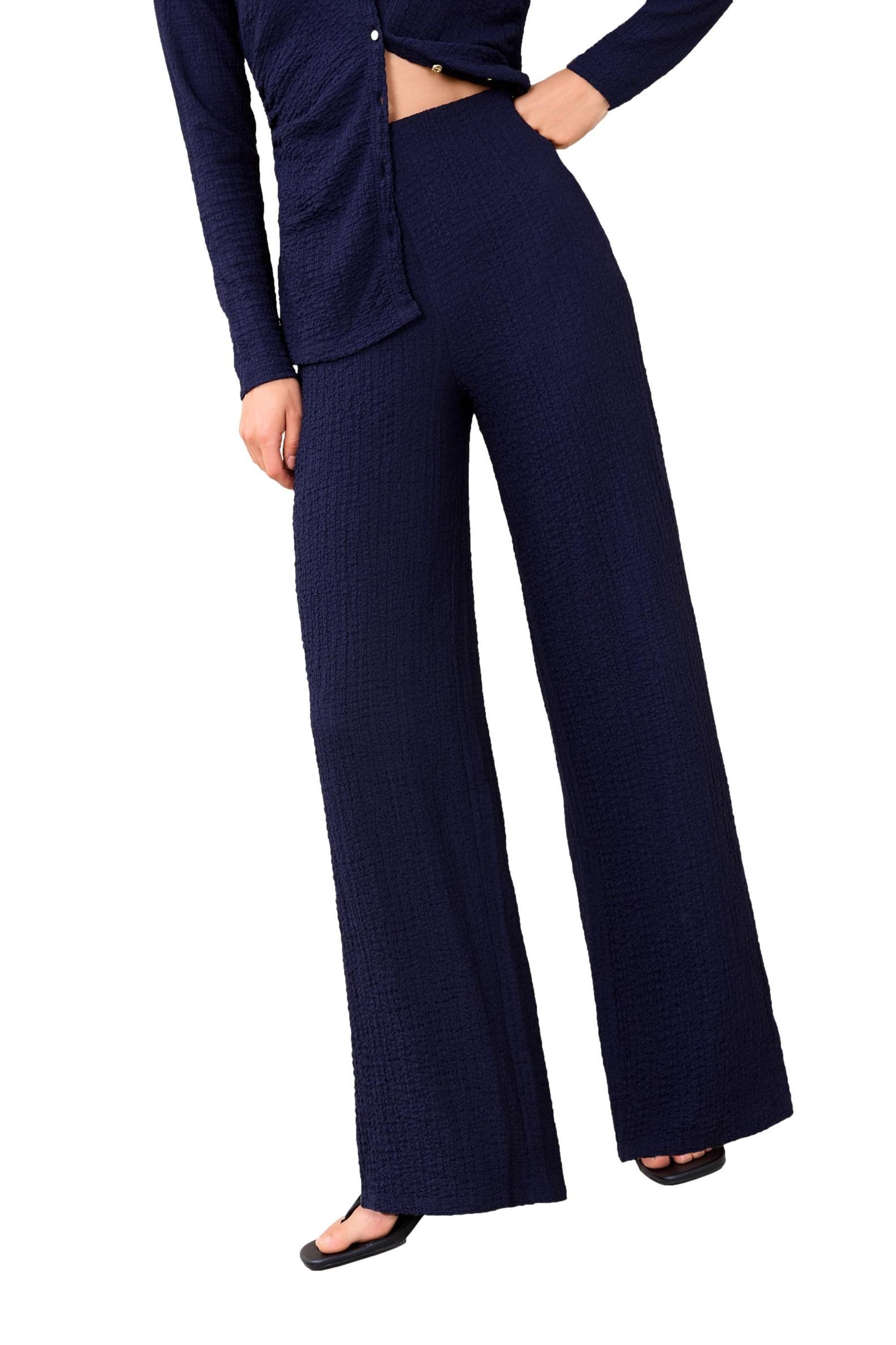 Palazzohose Lipsy Hose in Knitteroptik, Kurzgröße