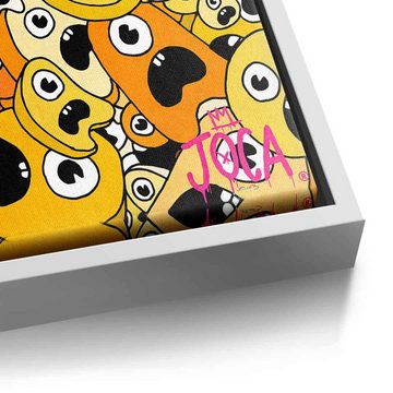 DOTCOMCANVAS® Leinwandbild Sordins Yellow, Leinwandbild Sordins yellow comic Figur gelb hochkant