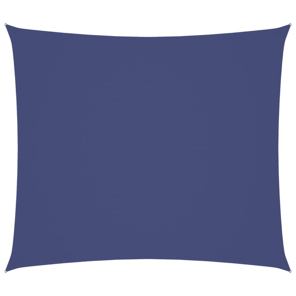 vidaXL Sonnensegel Sonnensegel Oxford-Gewebe Rechteckig 2x2,5 m Blau, (1-tlg)