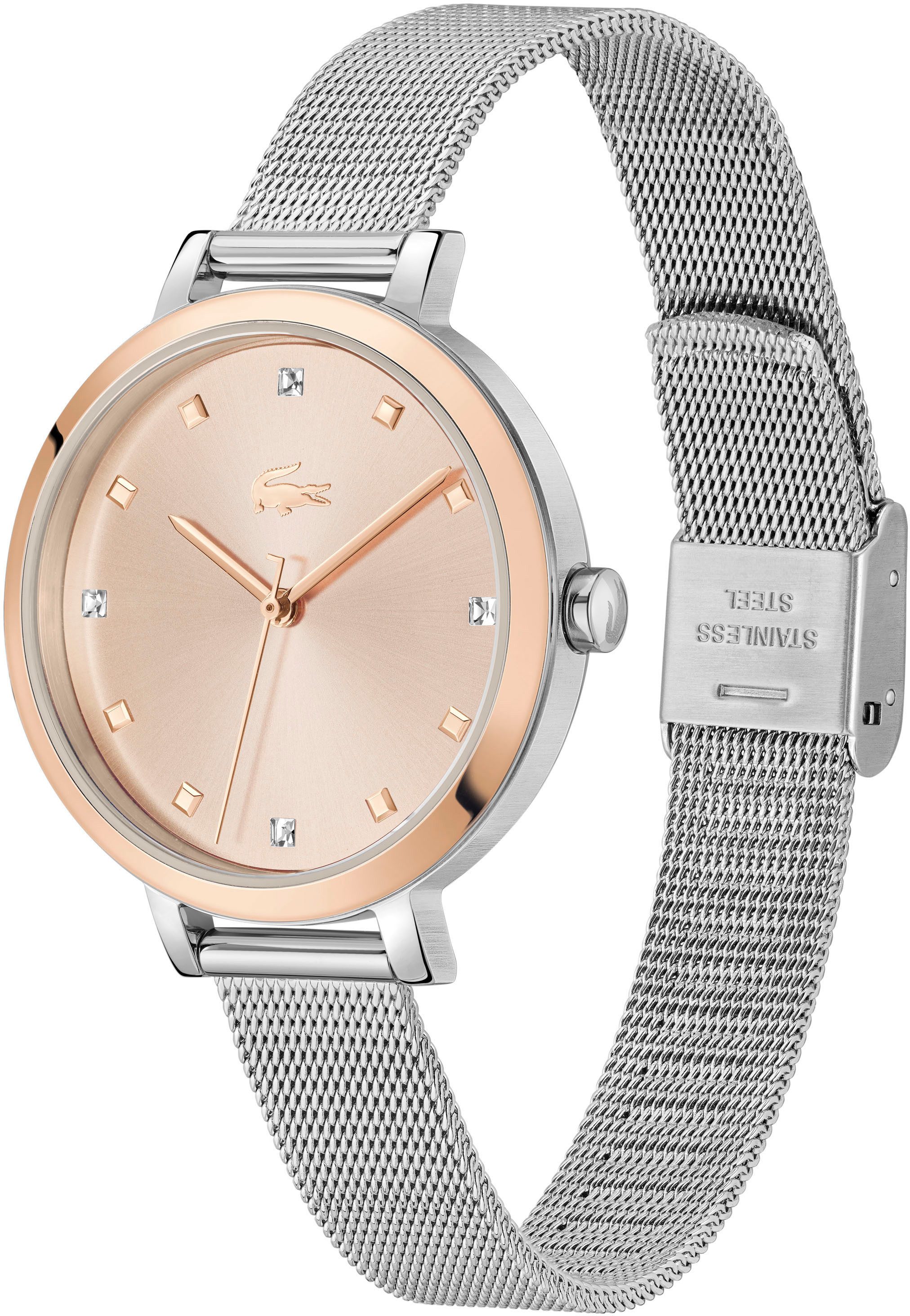Lacoste Quarzuhr RIGA 2001414, Armbanduhr, Damenuhr, günstig online kaufen