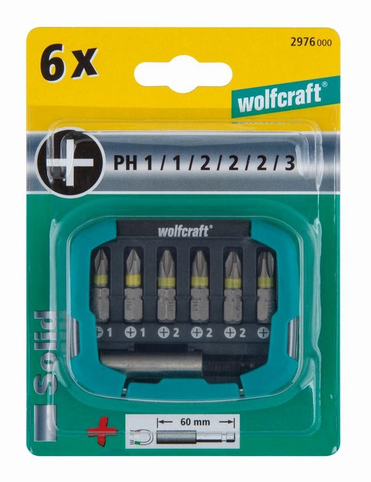 Thumbnail - Wolfcraft Bit-Set Wolfcraft Bit-Set PH 7-teilig