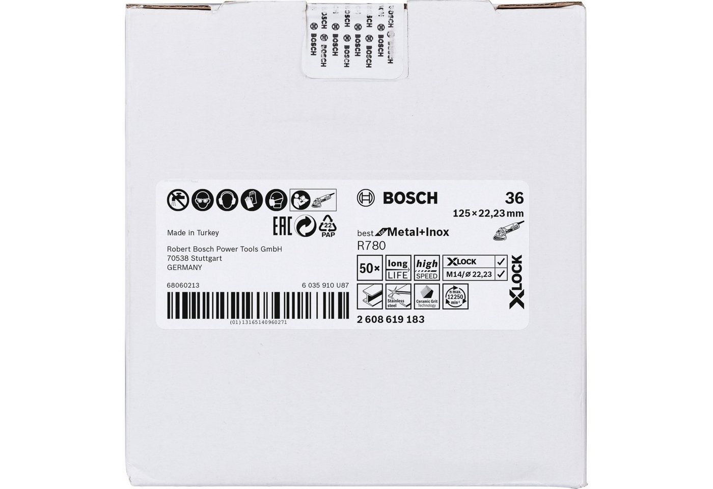 Thumbnail - Bosch Professional Schleifscheibe Bosch Professional X-LOCK Fiberschleifscheibe R780