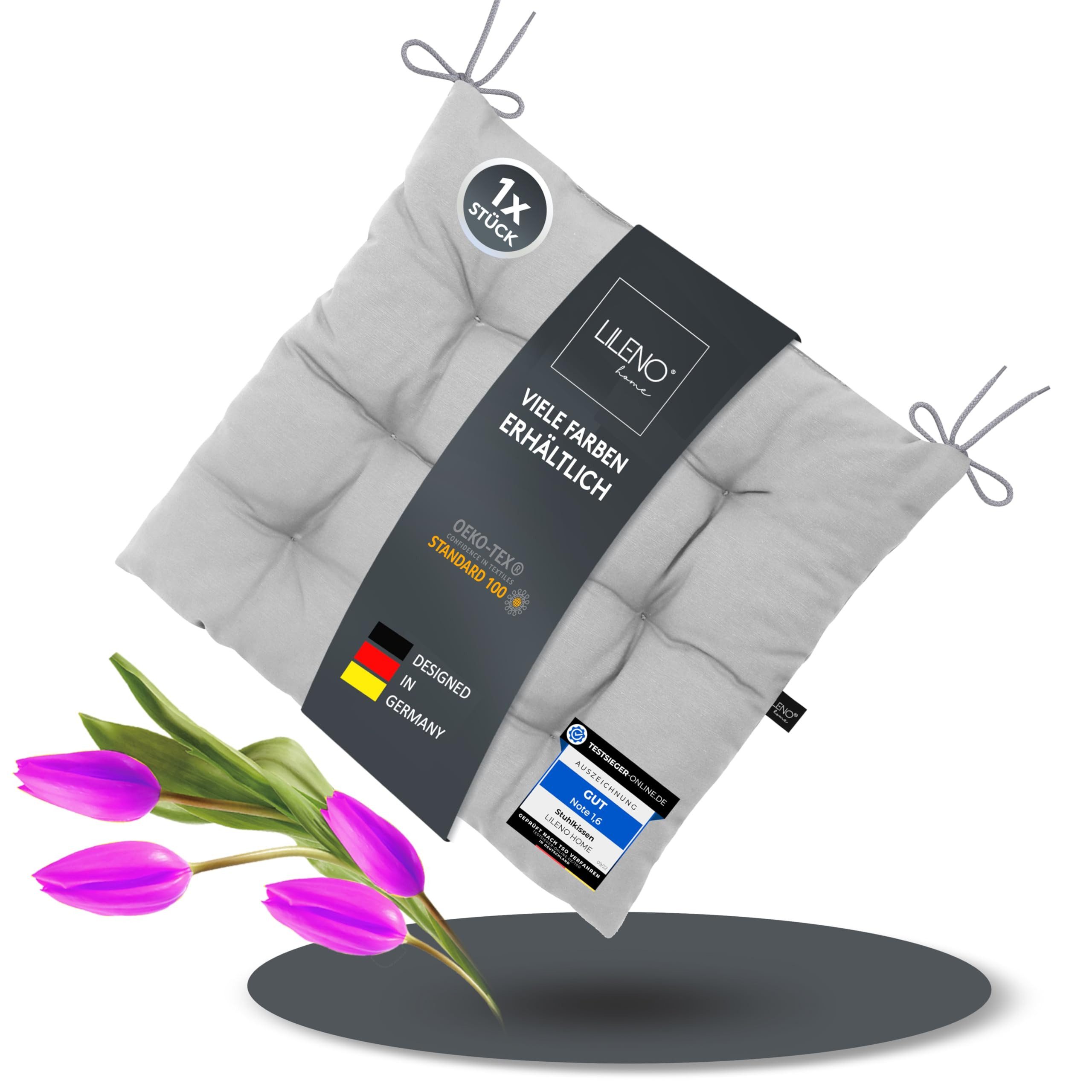 LILENO HOME Stuhlkissen Sitzkissen für Gartenstuhl, günstig online kaufen