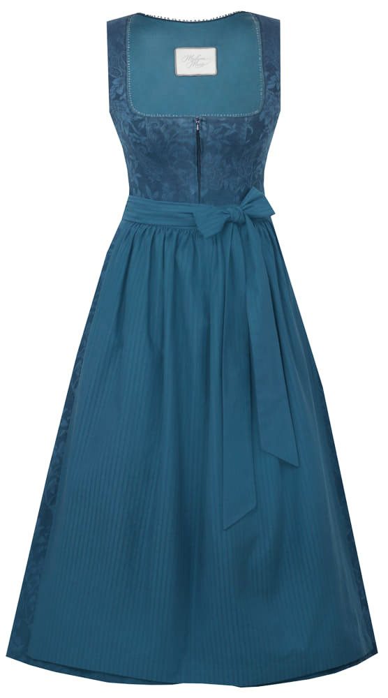 Madame Marie Dirndl Dirndl Thalora 80cm Länge blautanne