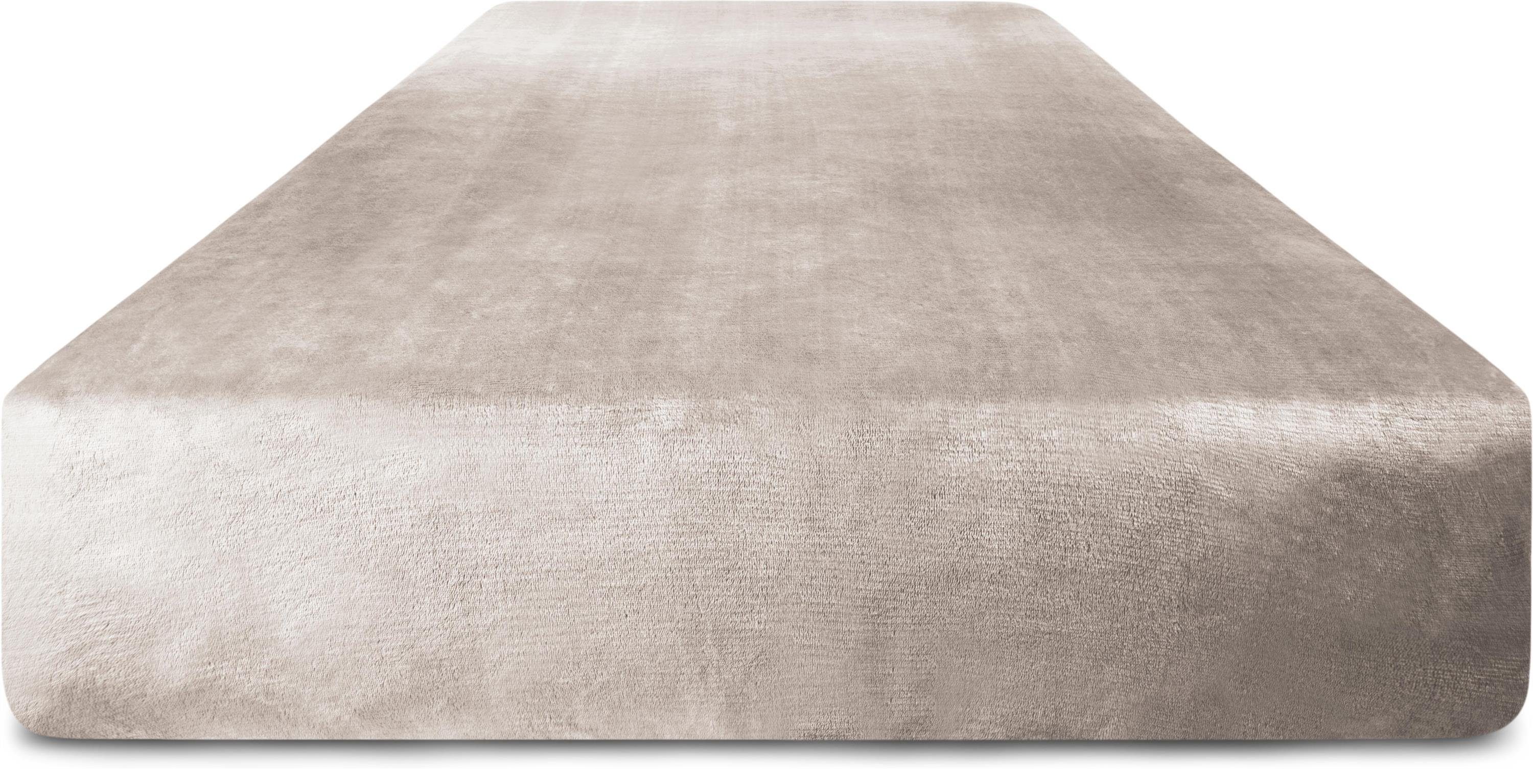 Aspero Bettlaken Flanell-Spannbettlaken PERPIGNAN, Flanell, Gummizug: rundu günstig online kaufen