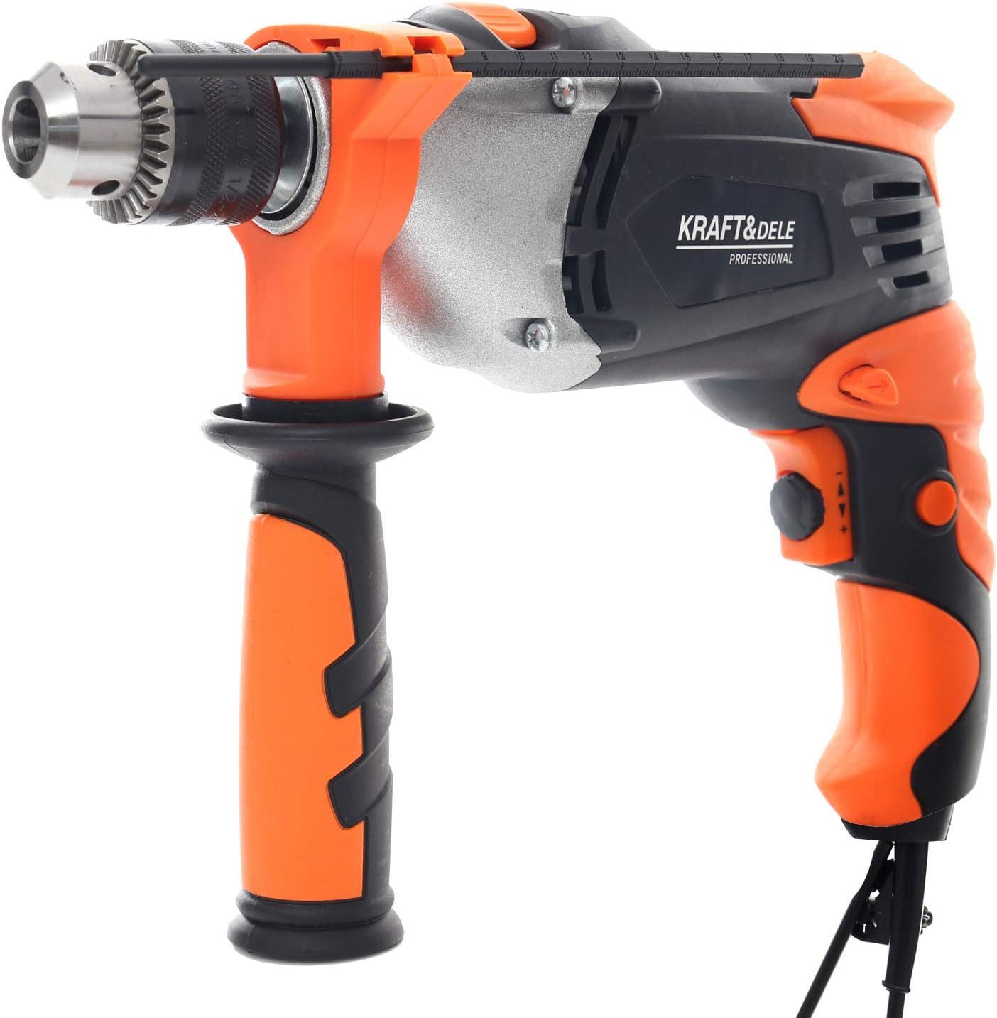 Kraft&Dele Schlagbohrmaschine Schlagbohrmaschine Schlagbohrer 1700 W Bohrmaschine Metall Gehäuse, (1-tlg)