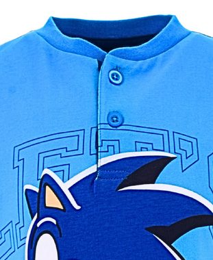 Sonic The Hedgehog Schlafanzug (2 tlg) Pyjama Set kurz - Jungen Shorty Gr. 98-128 cm