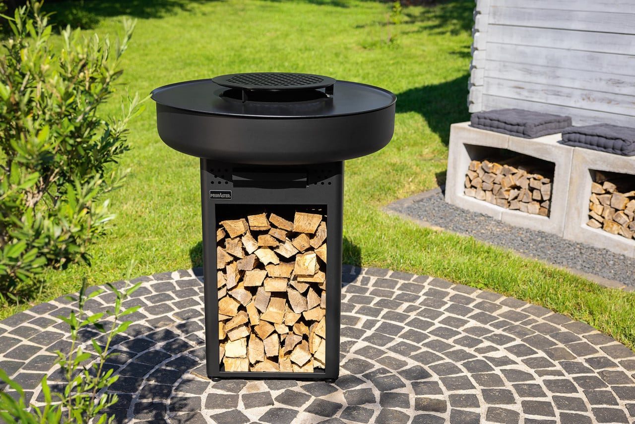 Primaster Holzkohlegrill Primaster Holzkohlegrill Brooksdale Grillfläche: Ø, Standfest