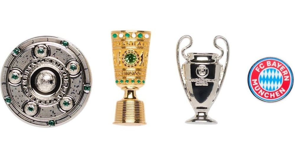 FC Bayern München Anstecknadel Pin Erfolge 4er-Set