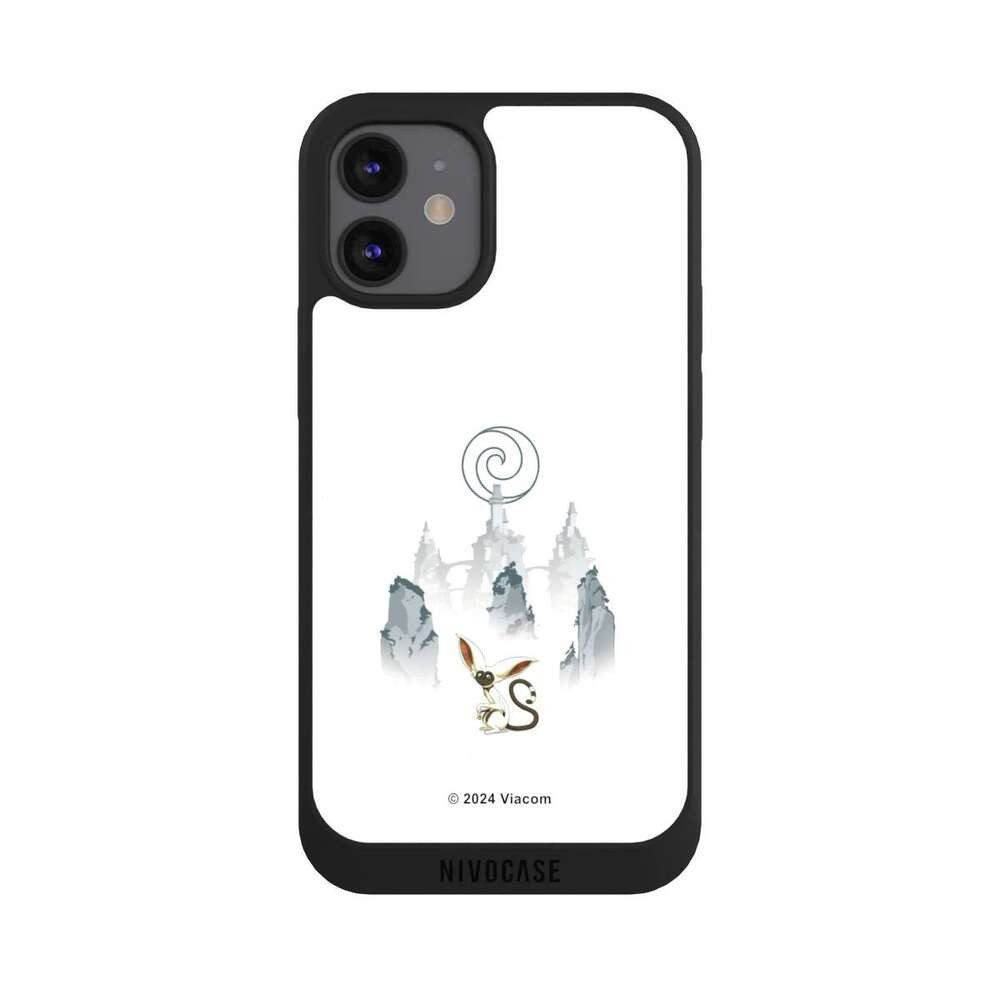 NIVOCASE Handyhülle Avatar - Der Herr der Elemente Momo Offizielles Lizenzprodukt Momo, Apple iPhone 12 mini Handyhülle Hülle NIVOpure Case Schwarz