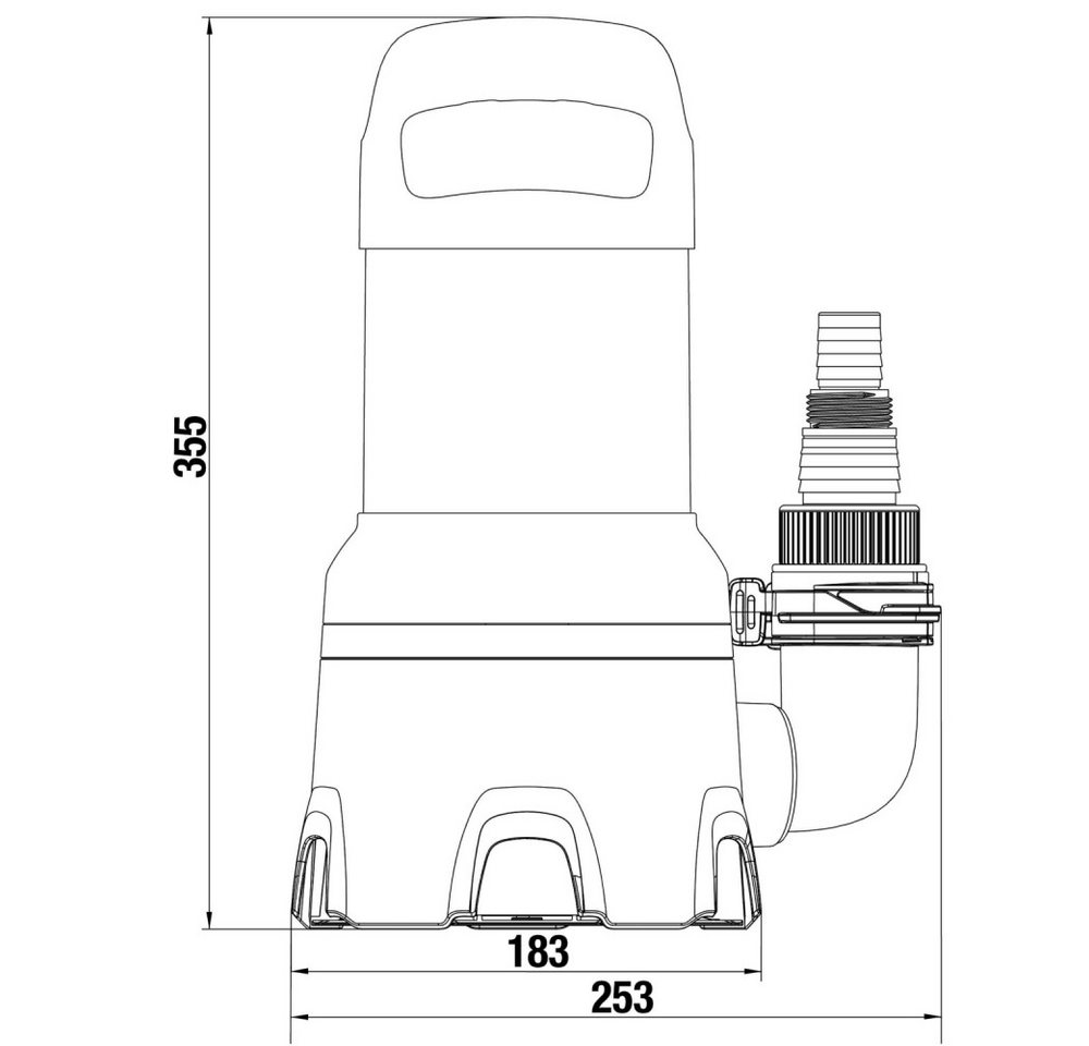 Thumbnail - GARDENA Schmutzwasser-Tauchpumpe Gardena 16000 Schmutzwasser-Tauchpumpe 9042-61