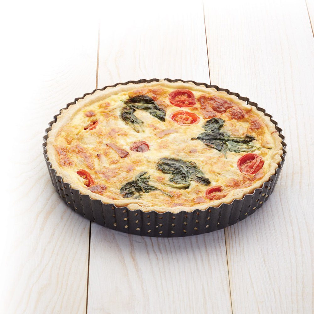 Quiche-/Tarteform Kitchencraft cm 23 KitchenCraft löchriger Boden Quicheform