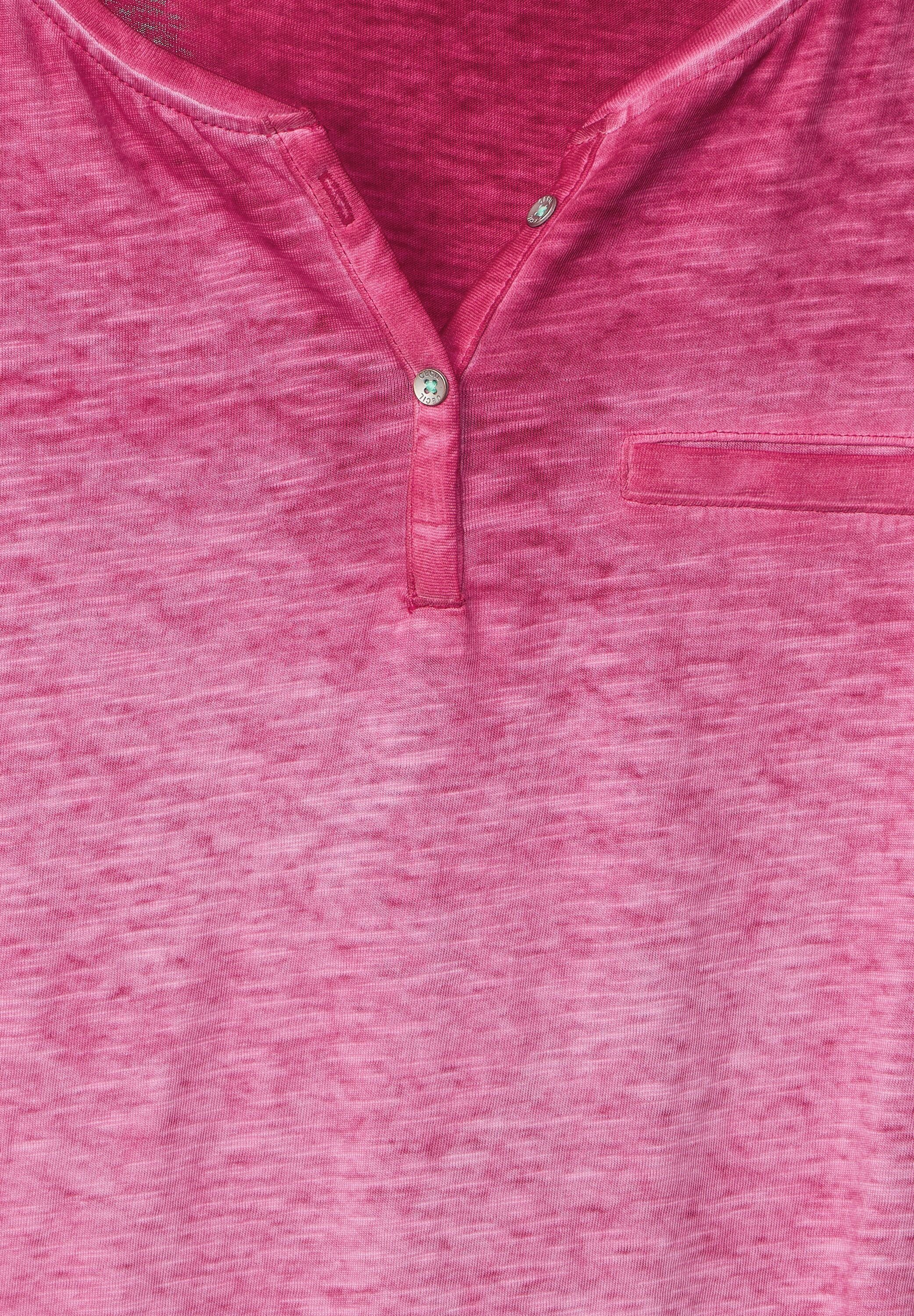 Cecil Blusenshirt in pink radiant Unifarbe